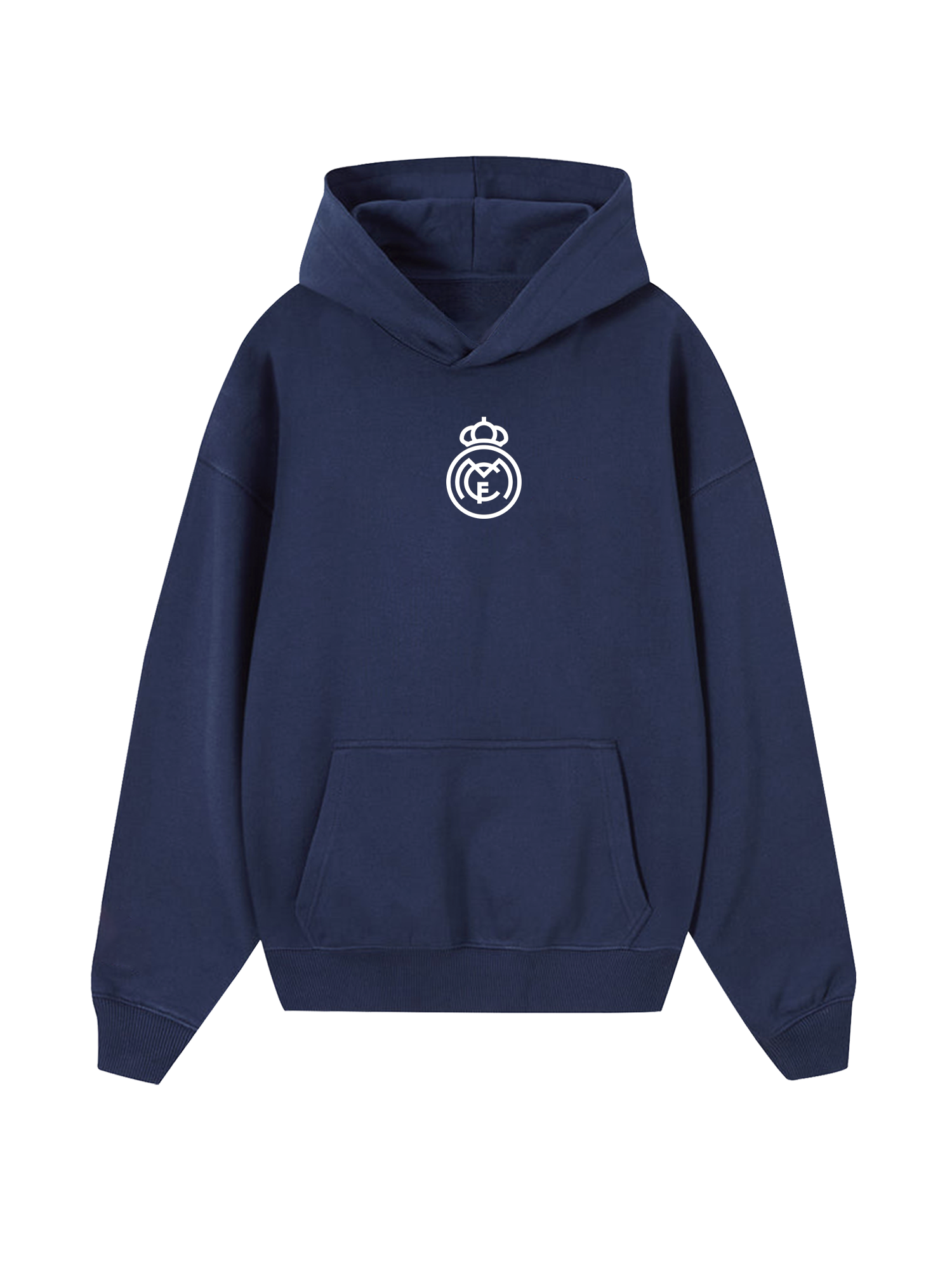 Real Marid Marid Is White Hoodie