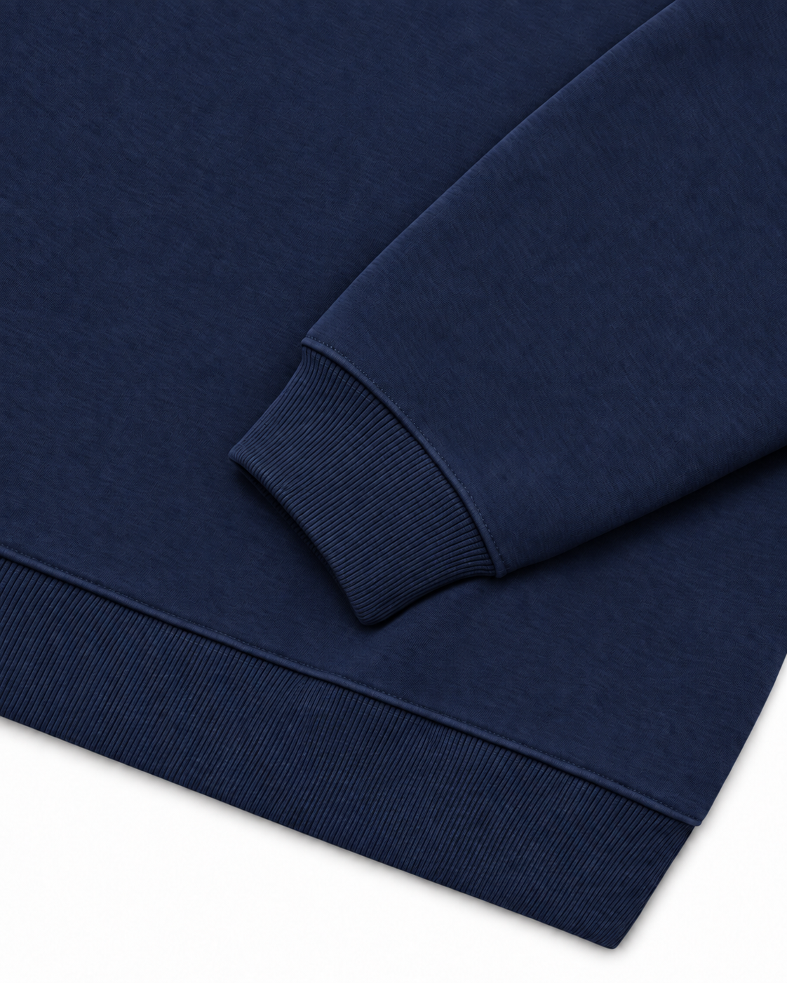 Áo Sweater Polo Nỉ Hai Da Cotton USA Basic