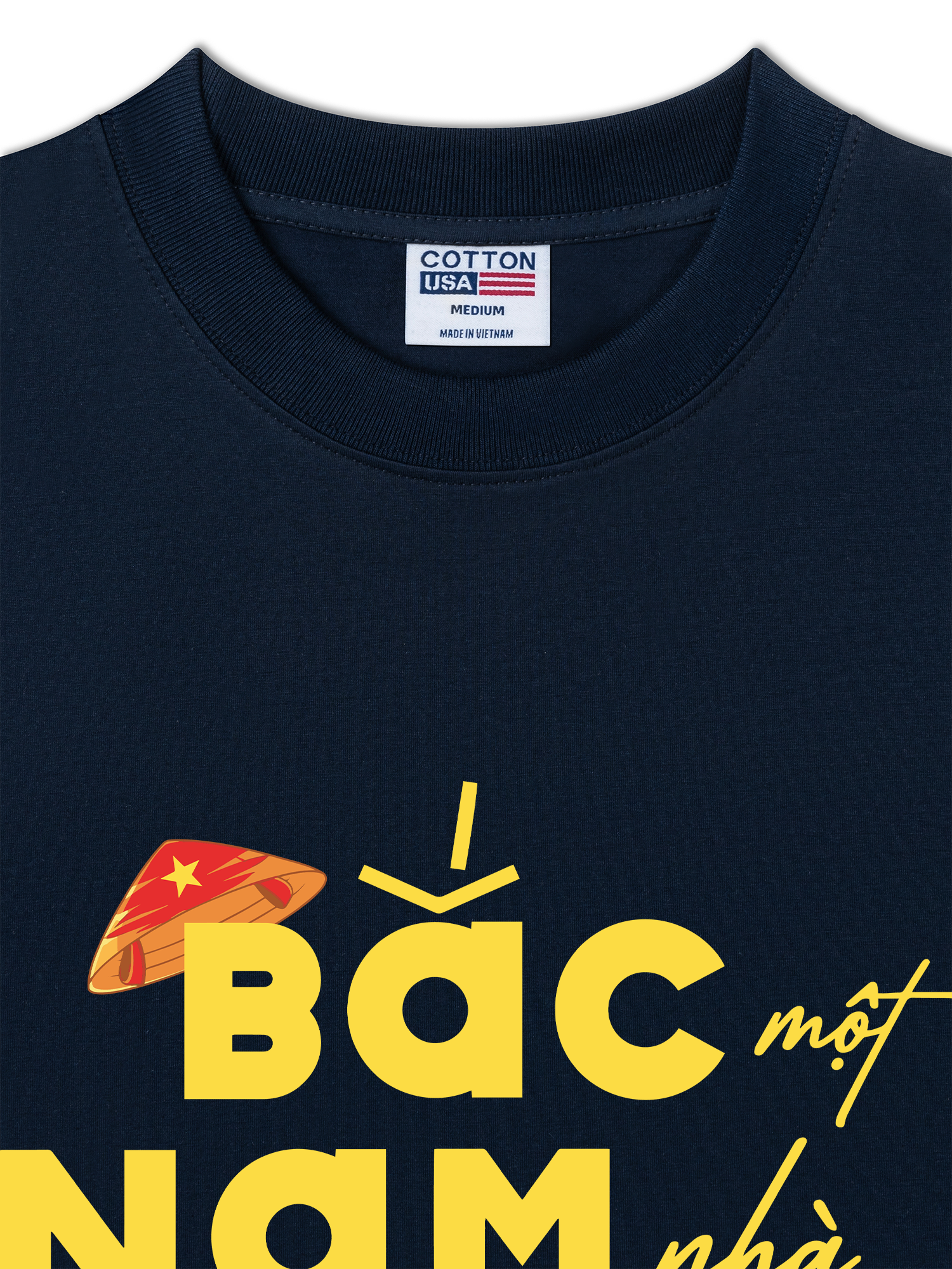 Áo Thun Relaxed Fit Bắc Nam Một Nhà