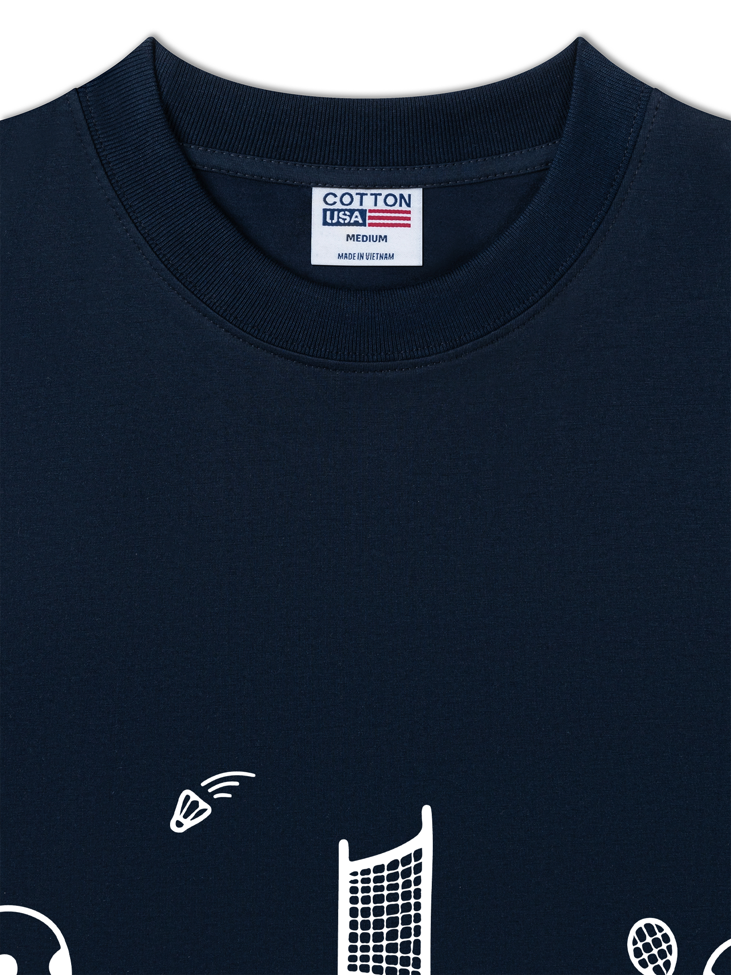Áo Thun Relaxed Fit Badminton
