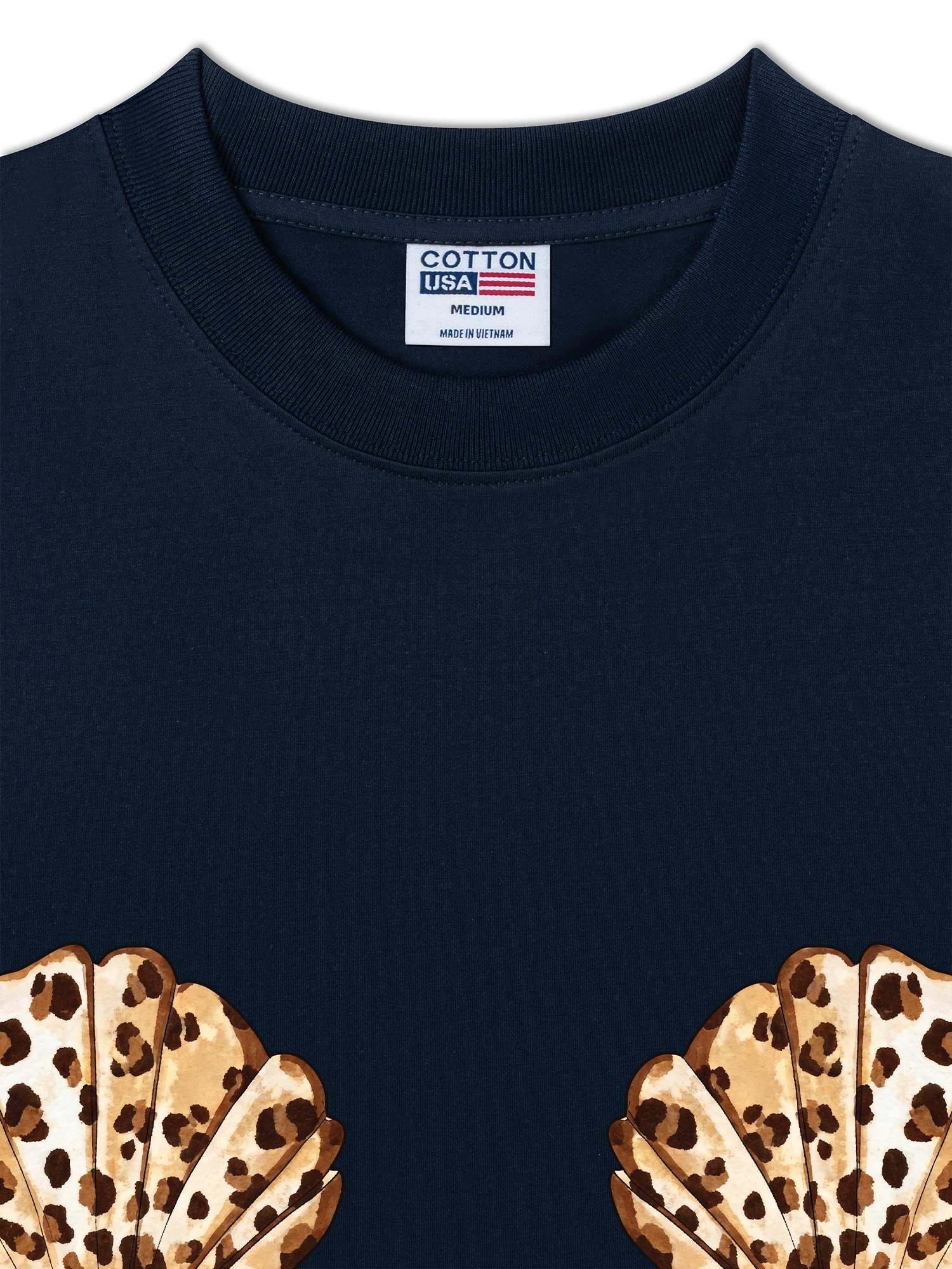 Áo Thun Relaxed Fit Urban Leopard Feline Shell