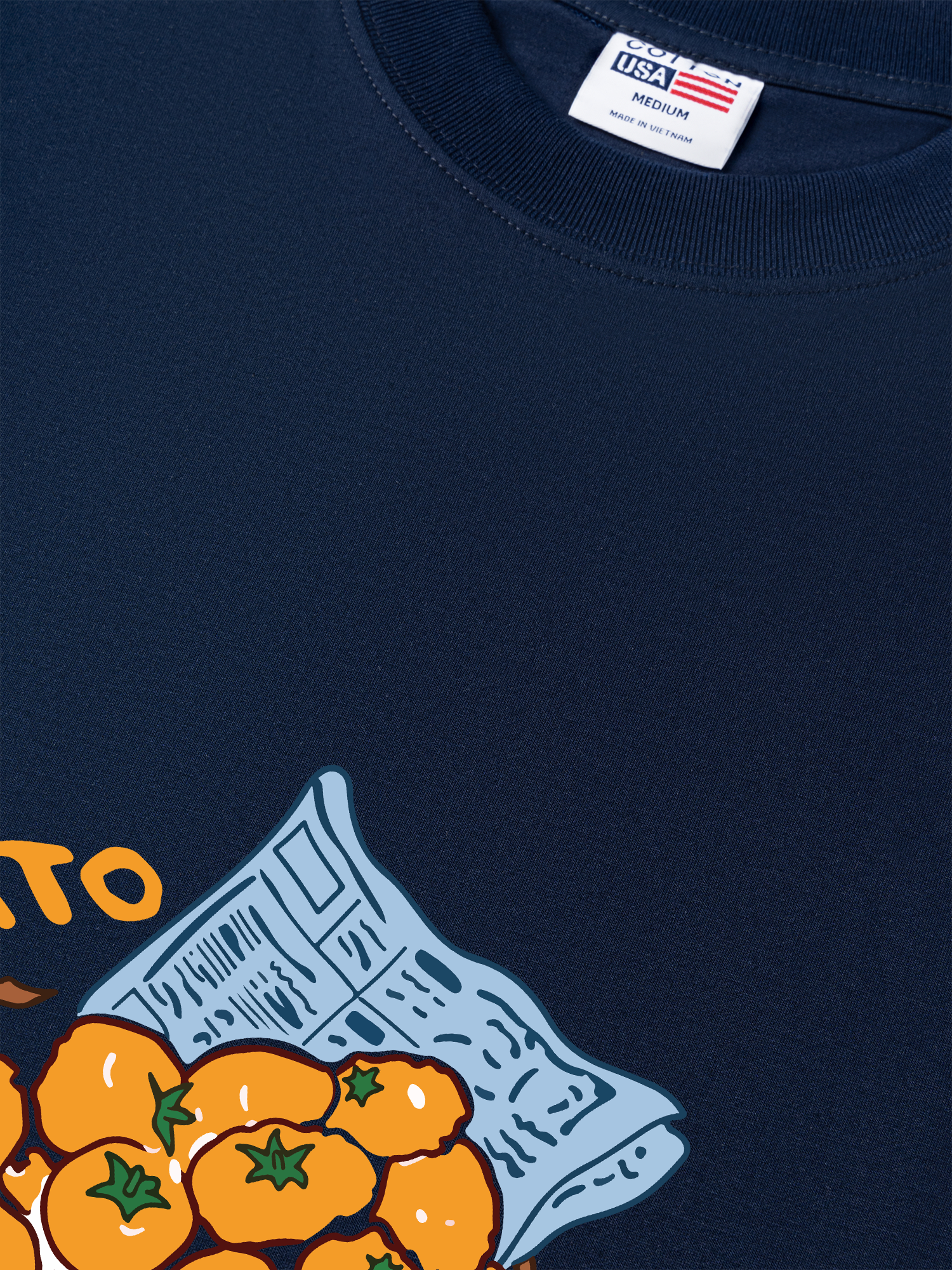 Áo Thun Relaxed Fit Tropical Tomatoes