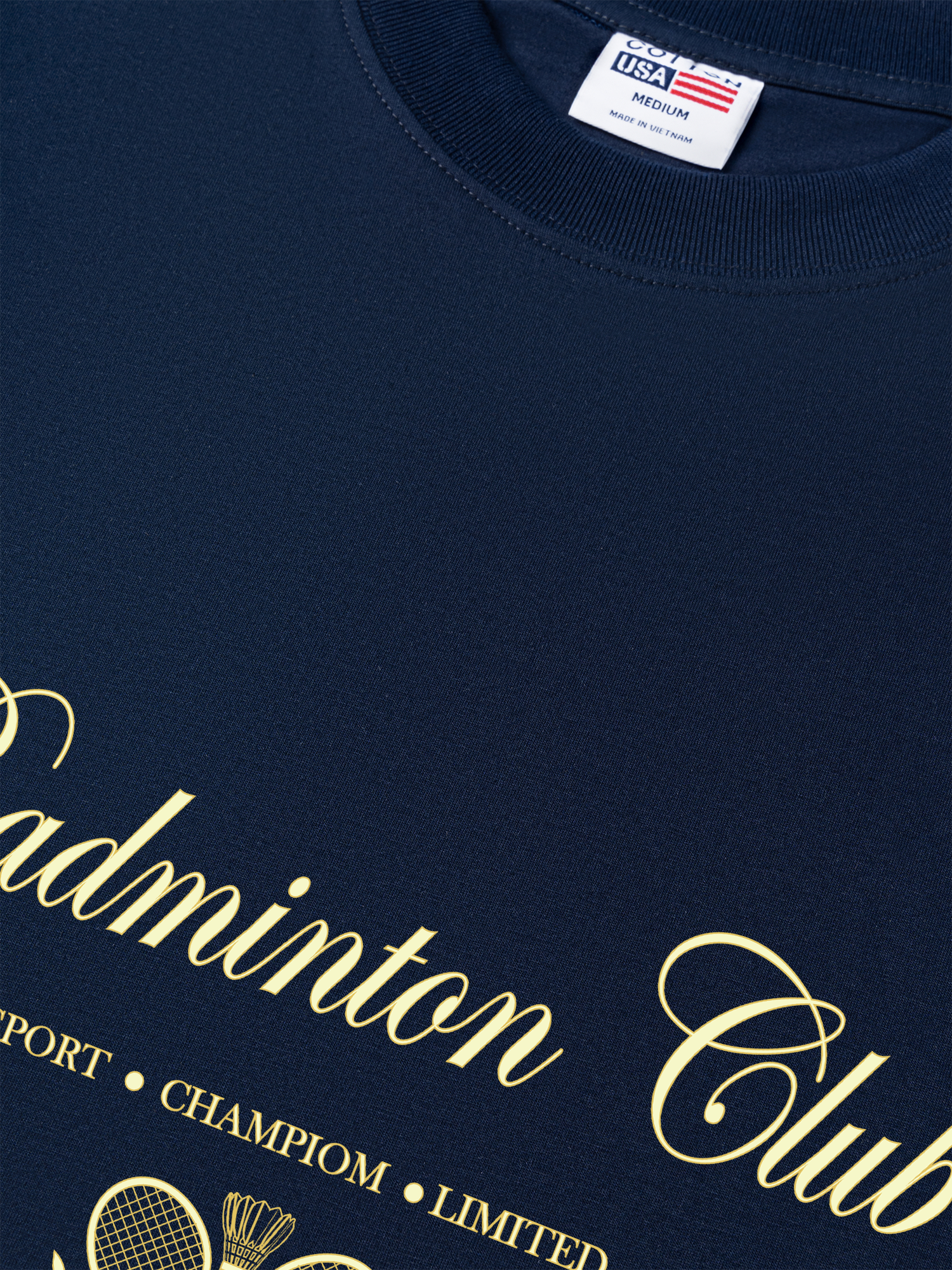 Áo Thun Relaxed Fit Badminton Champion Sport Limited