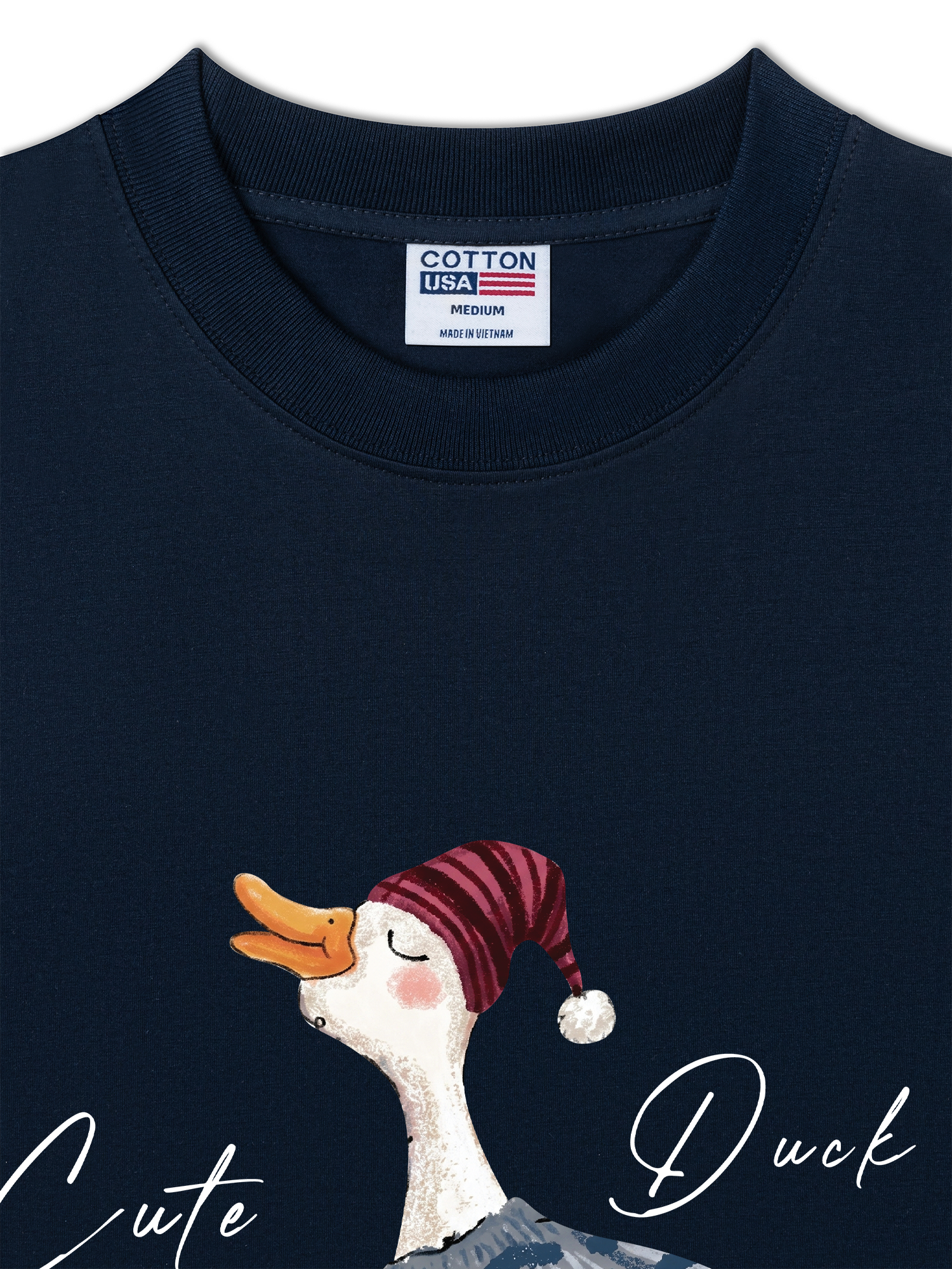 Áo Thun Relaxed Fit Farm Cute Duck