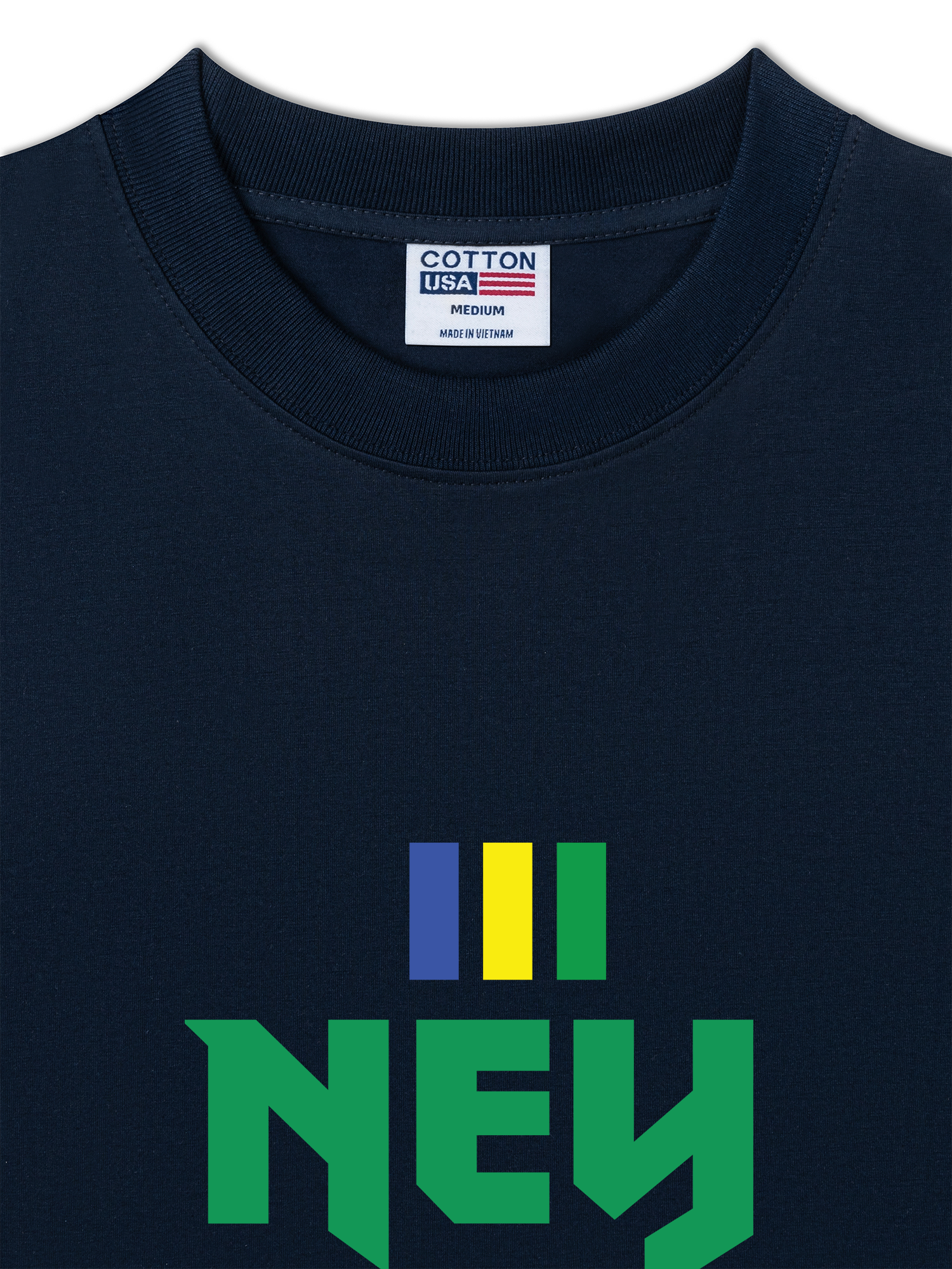 Áo Thun Relaxed Fit Soccer Ney Brazil