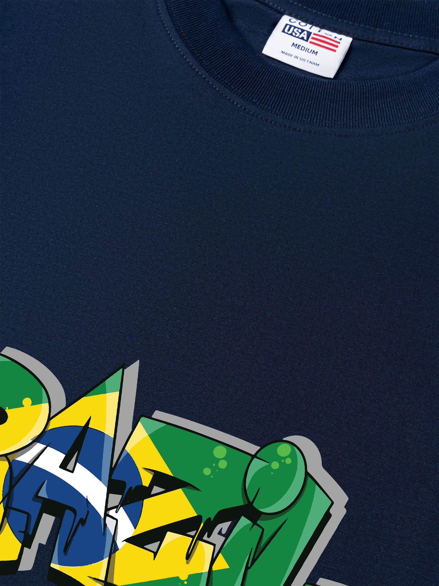 Áo Thun Relaxed Fit Soccer Soccer Brazil