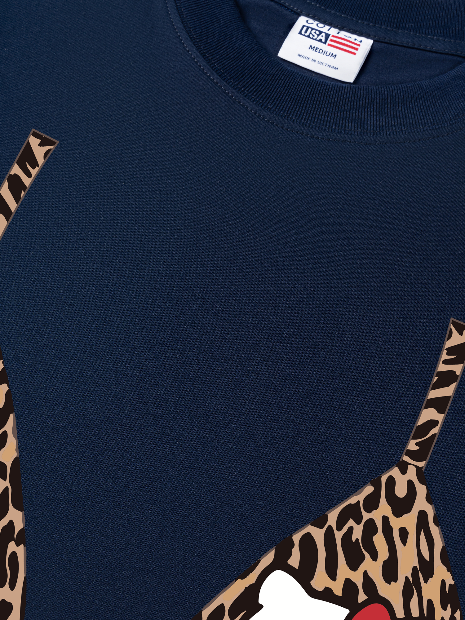 Áo Thun Relaxed Fit Urban Leopard Bikini