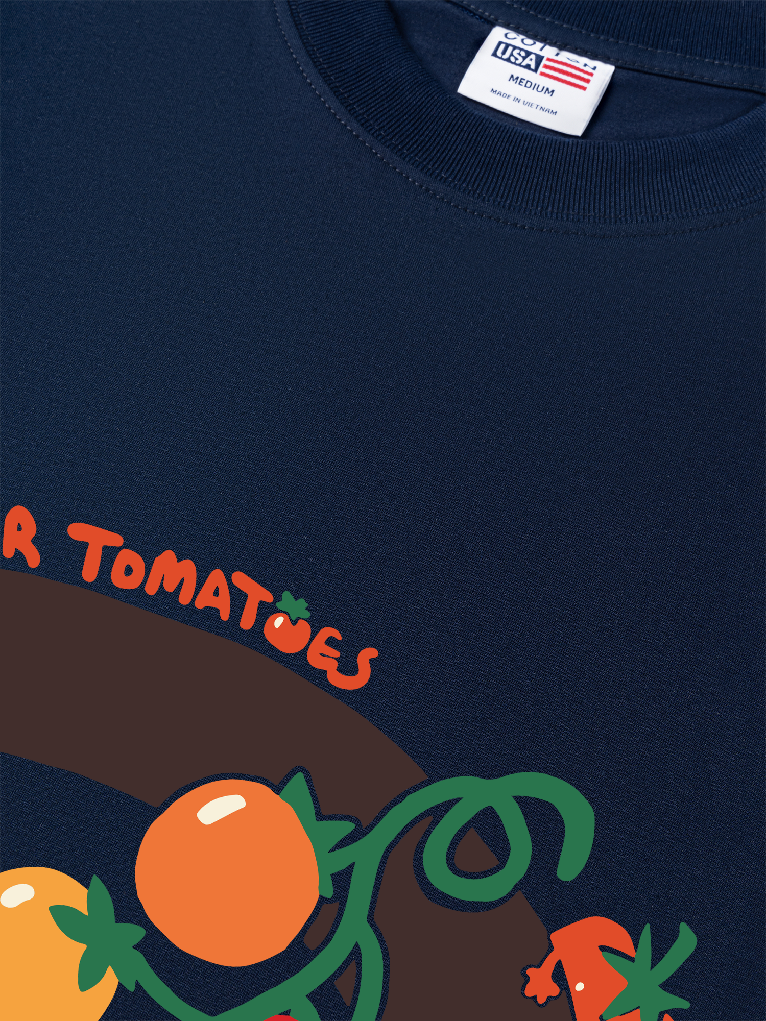 Áo Thun Relaxed Fit Yummy Mood Summer Tomatoes