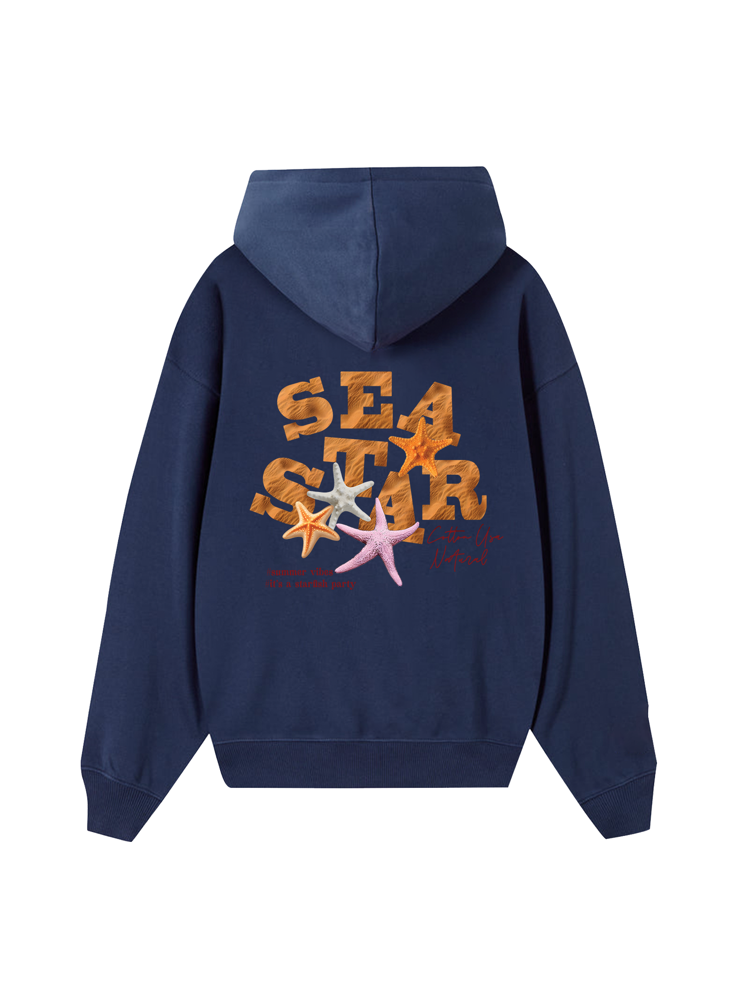 Tropical Starfish Parrty Sand Hoodie