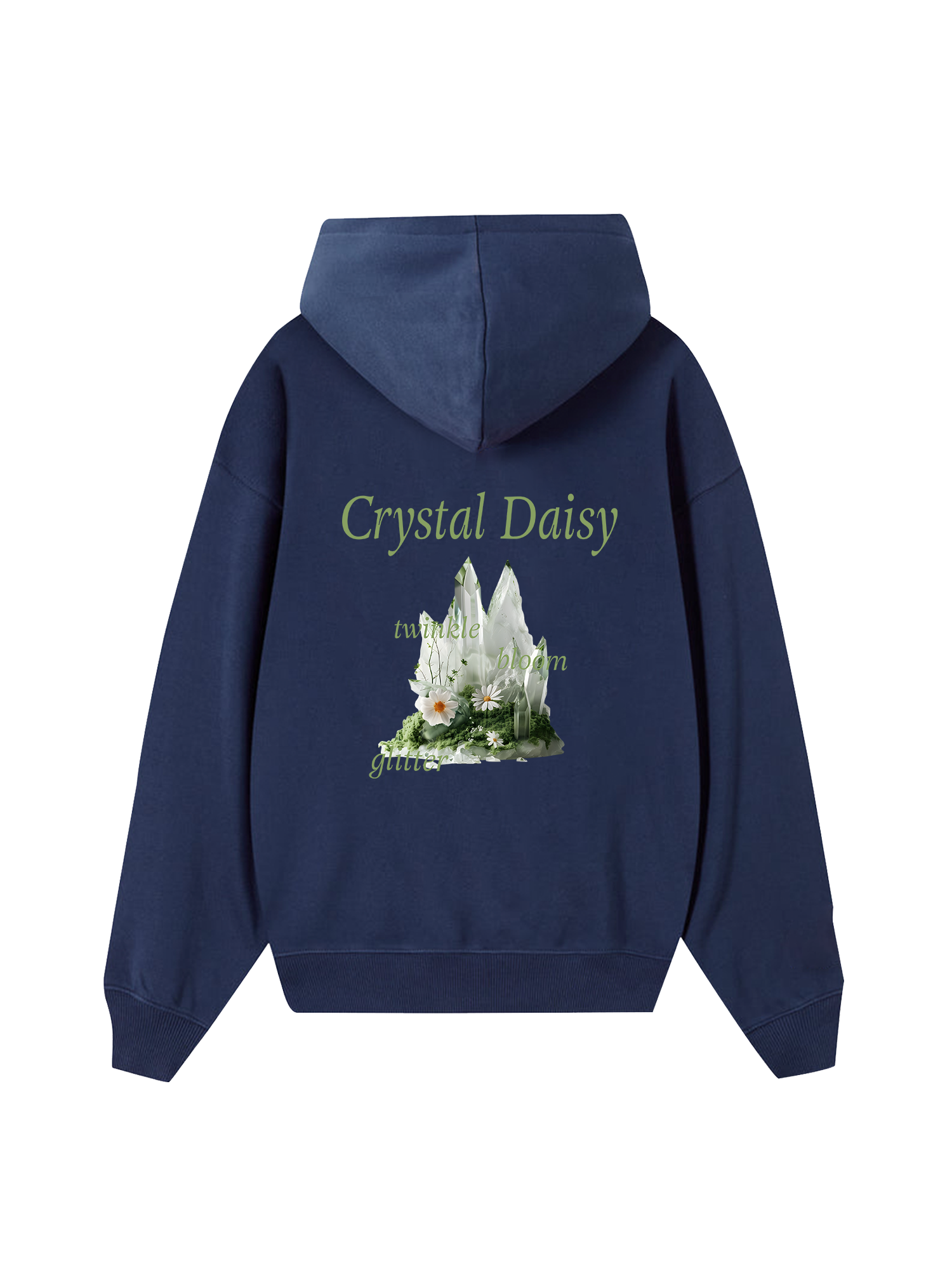 Floral Crytsal Daisy Hoodie