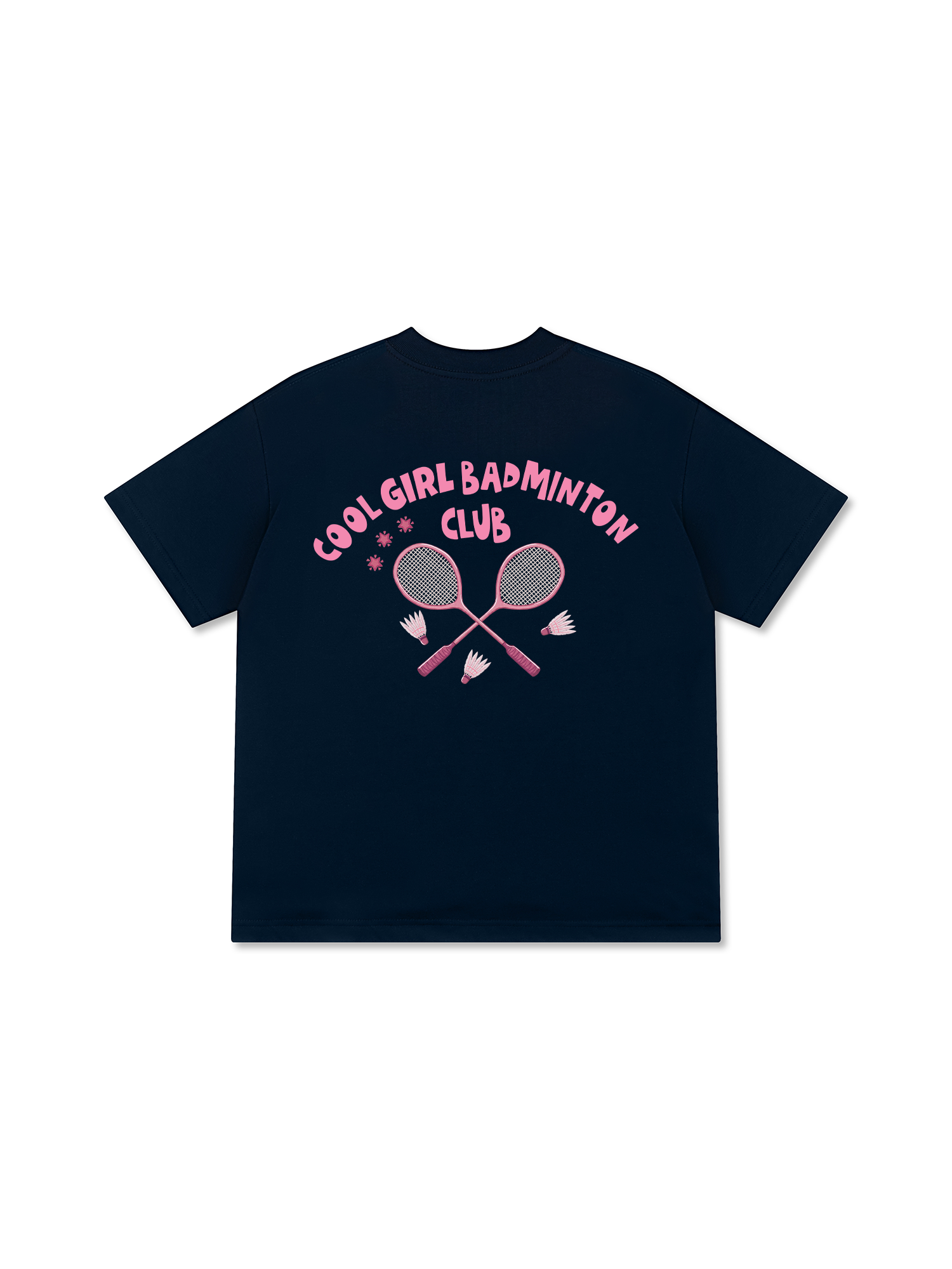 Áo Thun Relaxed Fit Badminton Cool Girl Club