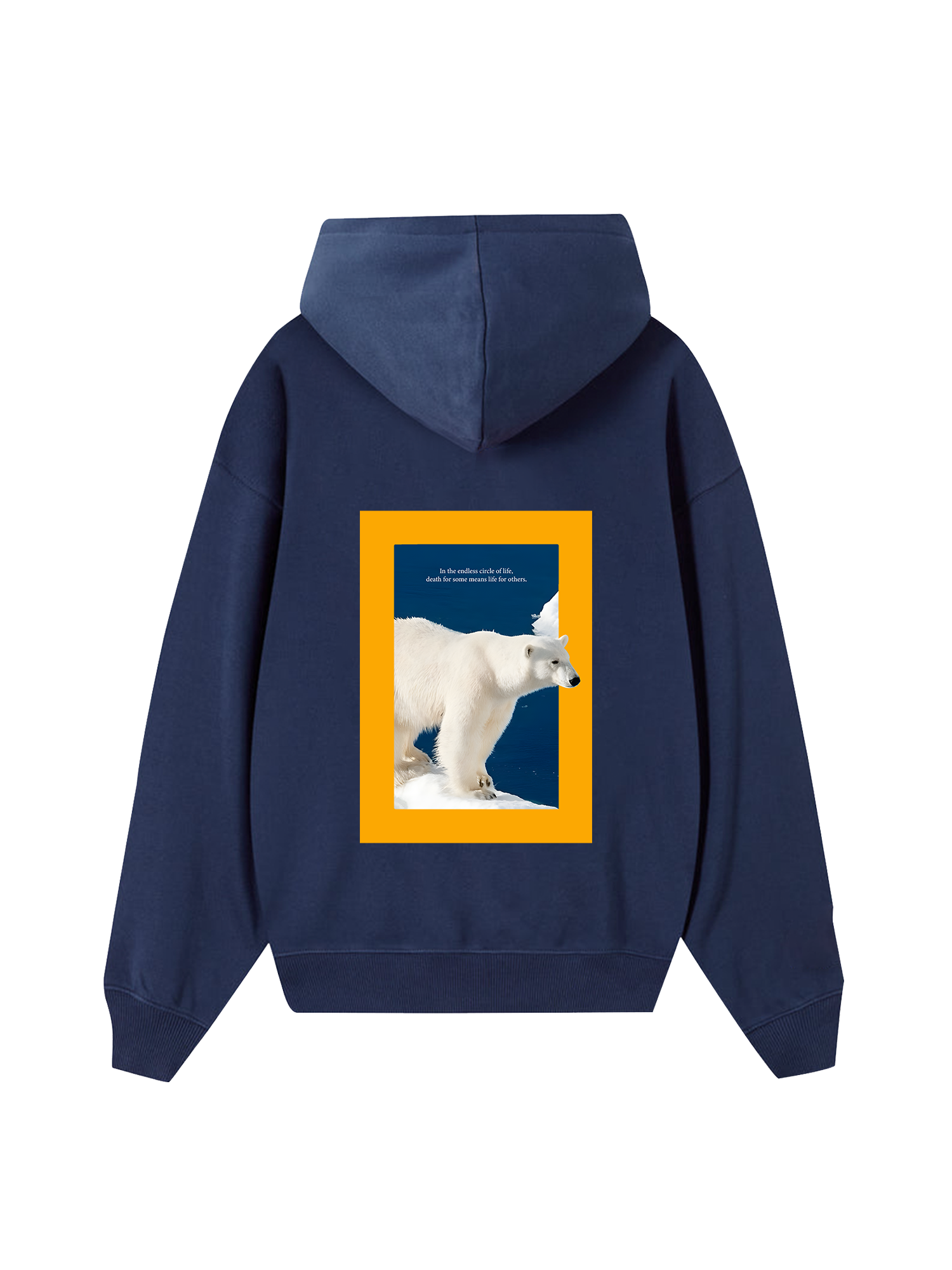 Wild Life Polar On Giant Ice Hoodie
