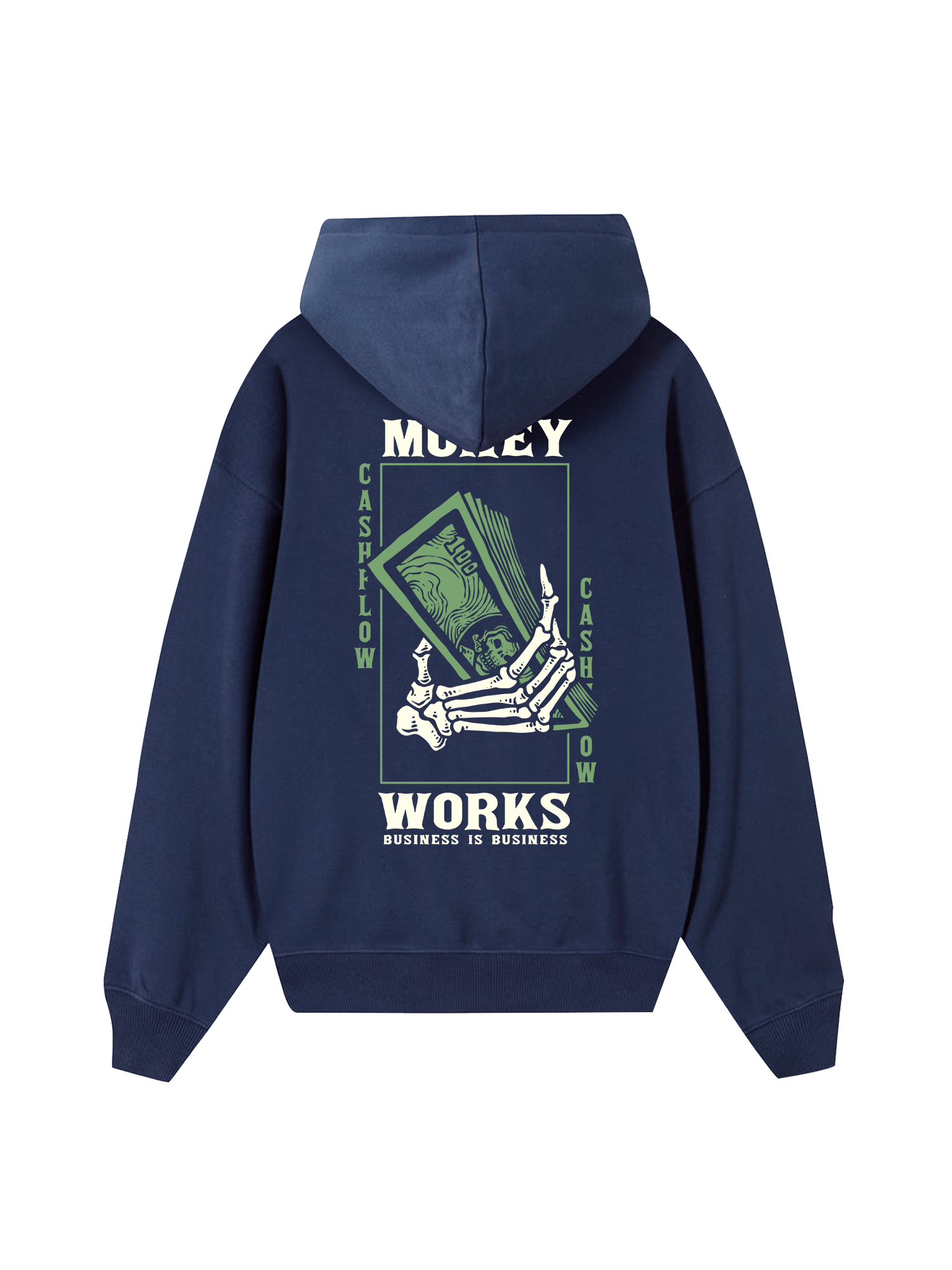 Money Works Business Is Business Hoodie