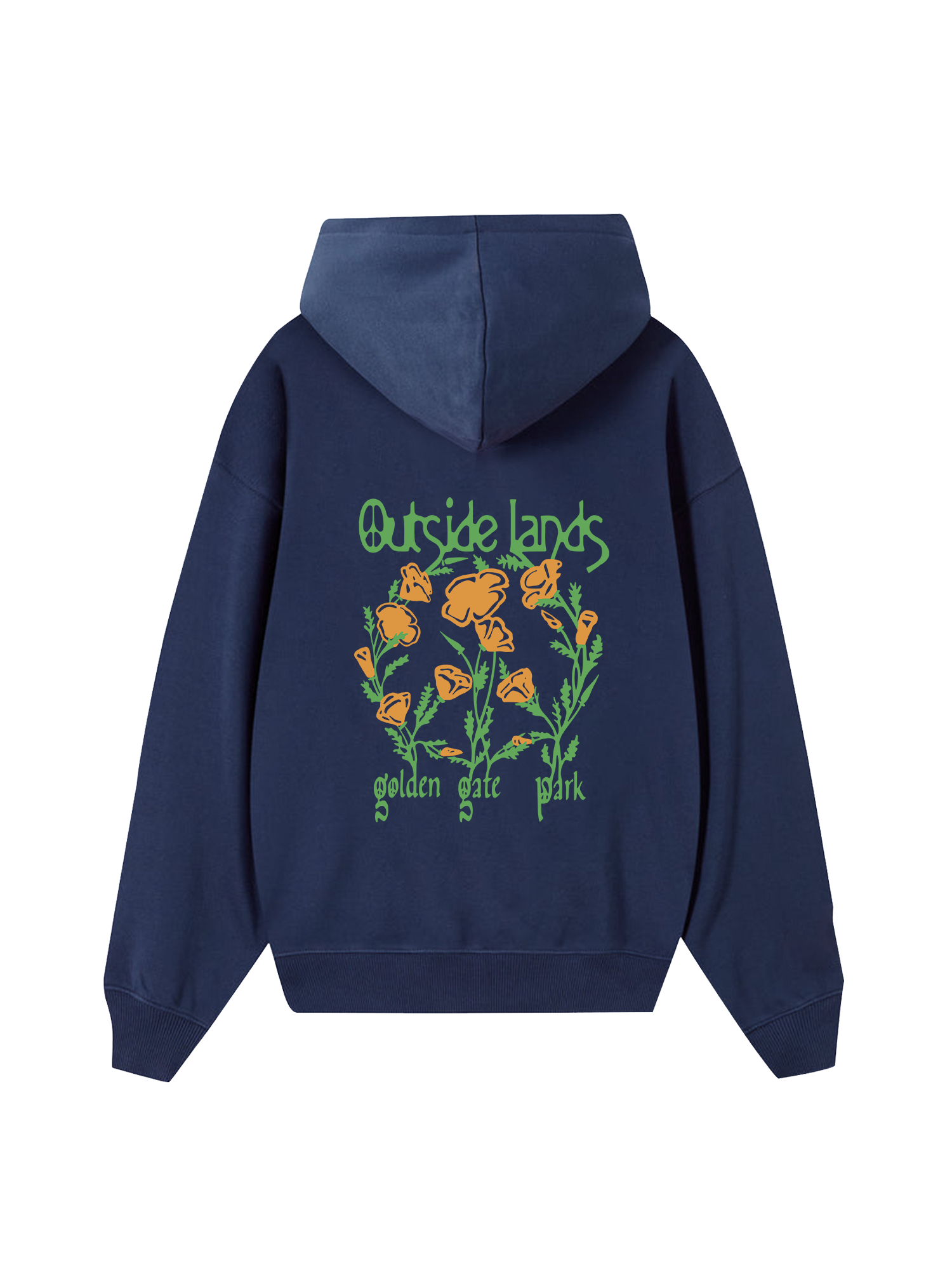 Floral Outside Lands Hoodie
