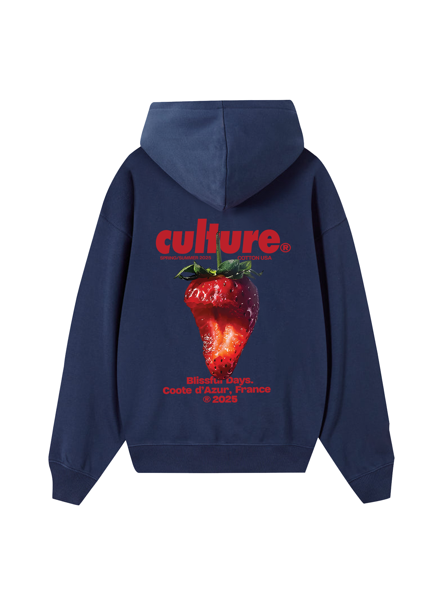 Tropical Culture Strawberry Hoodie