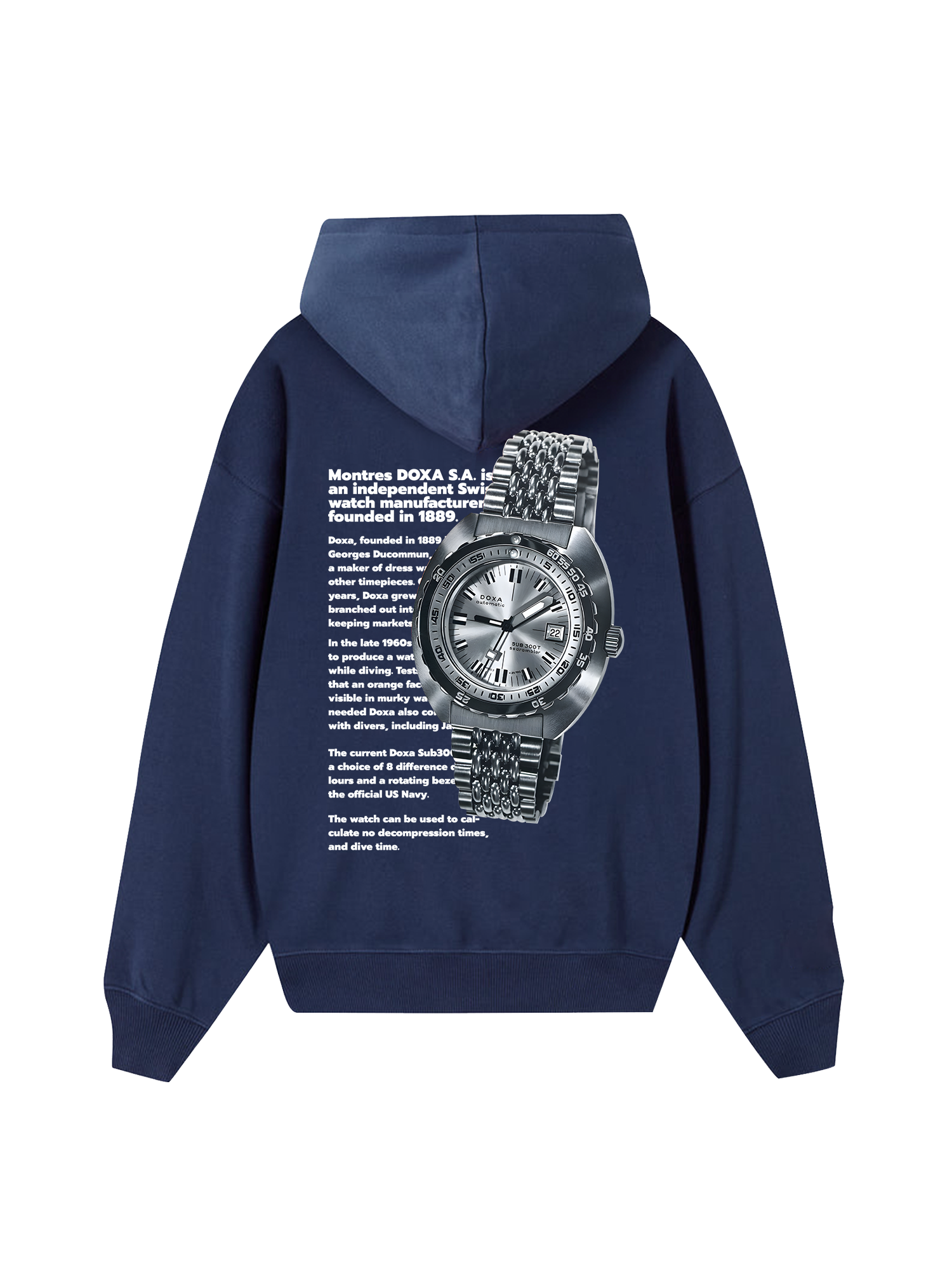 Watch Doxa X300 Hoodie