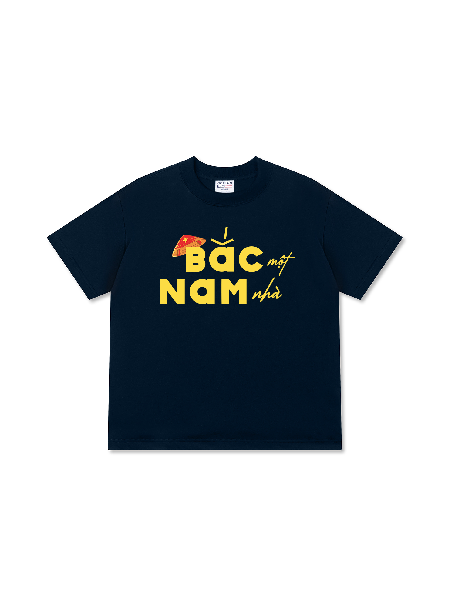 Áo Thun Relaxed Fit Bắc Nam Một Nhà