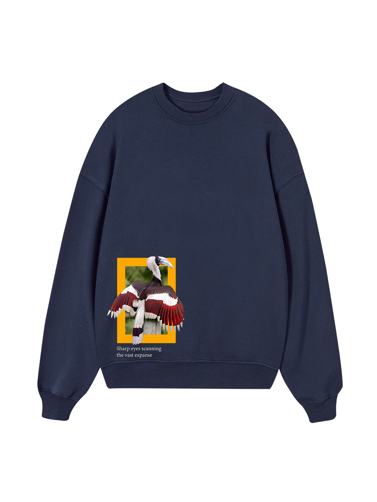 Wild Life Sharp Eyes Scanning Sweater