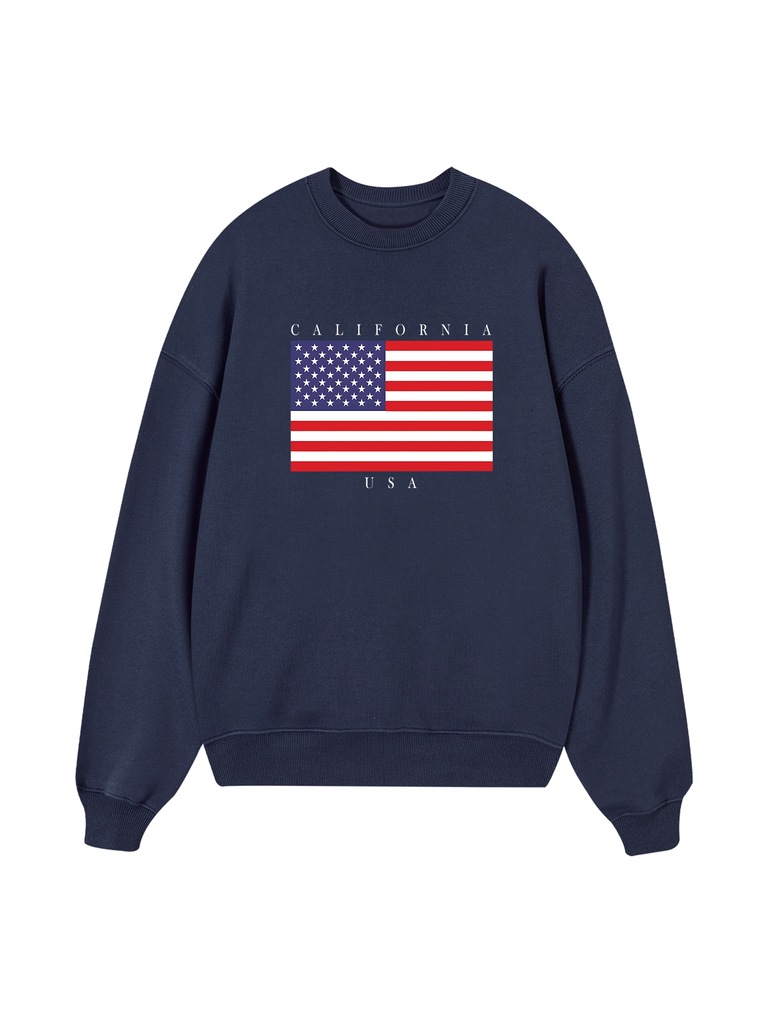 USA California Basic Style Sweater