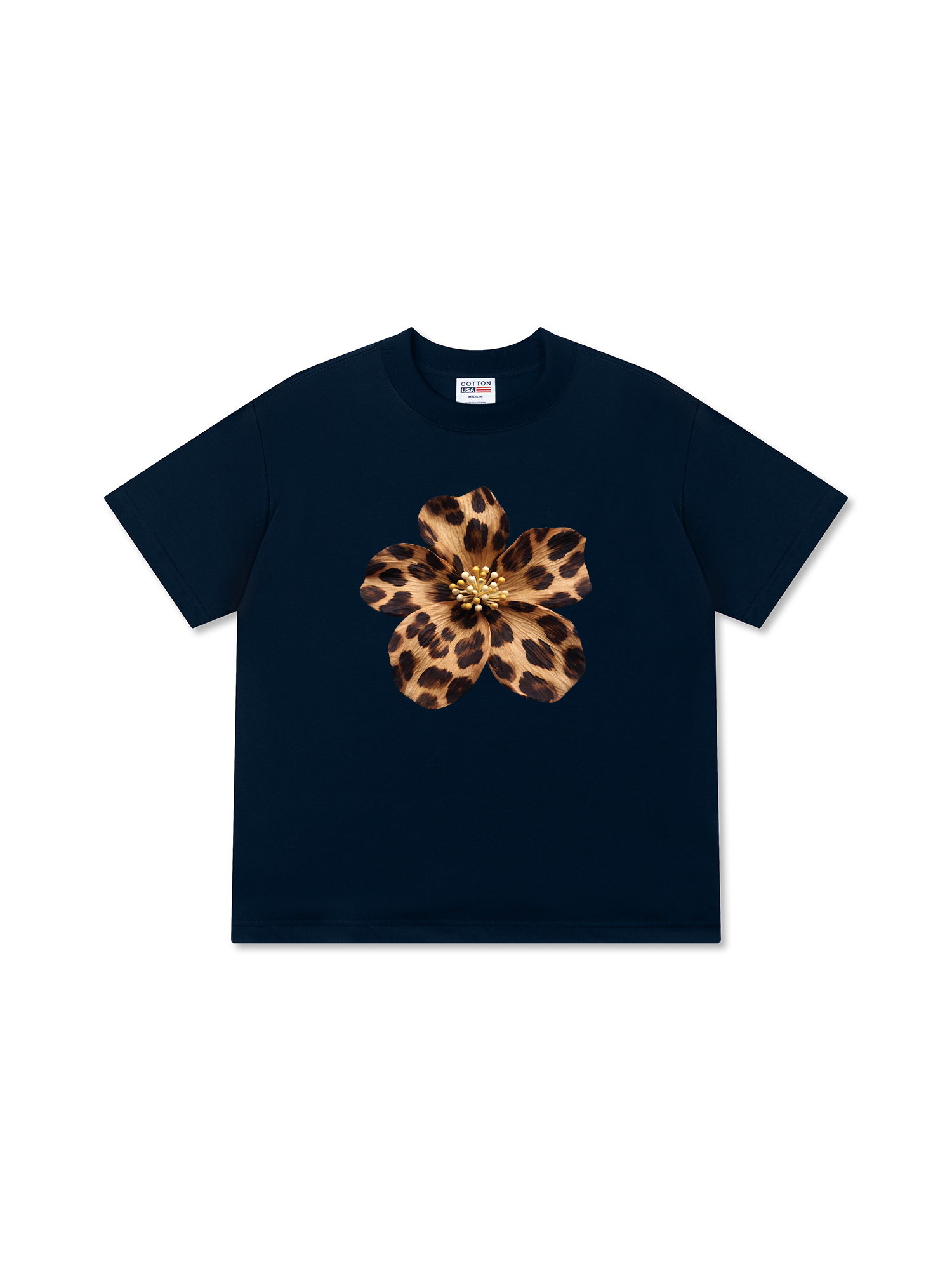 Áo Thun Relaxed Fit Urban Leopard Safari Spotted Petals