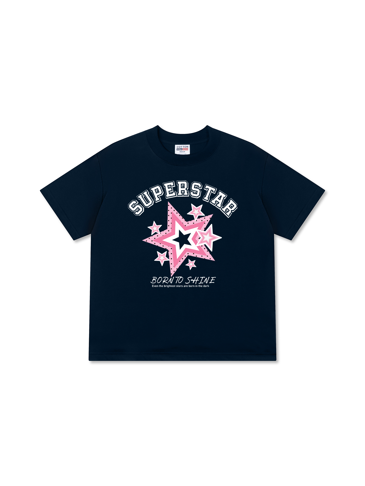 Áo Thun Relaxed Fit Dotty Mood Super Star