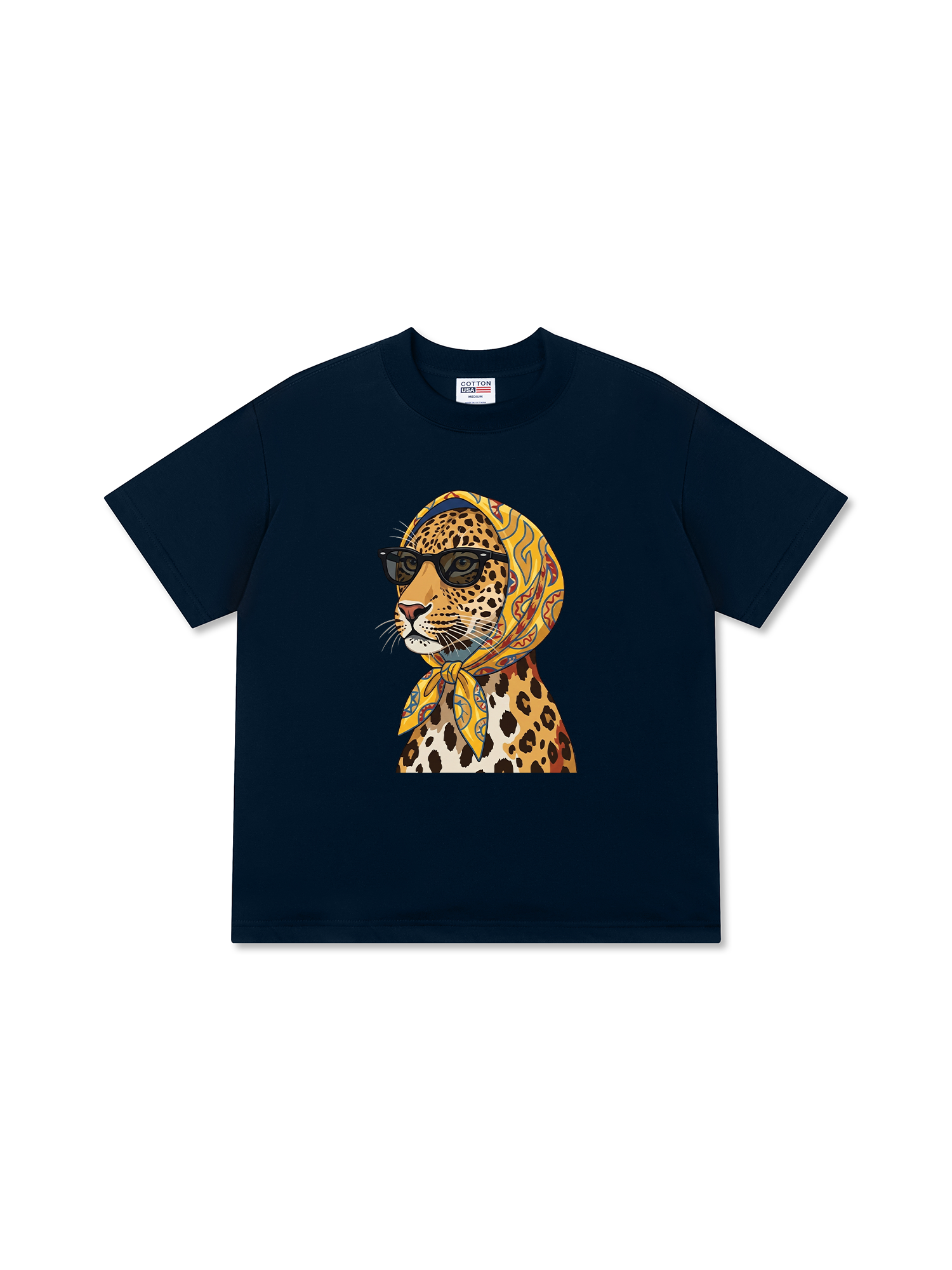 Áo Thun Relaxed Fit Urban Leopard Safari Chic
