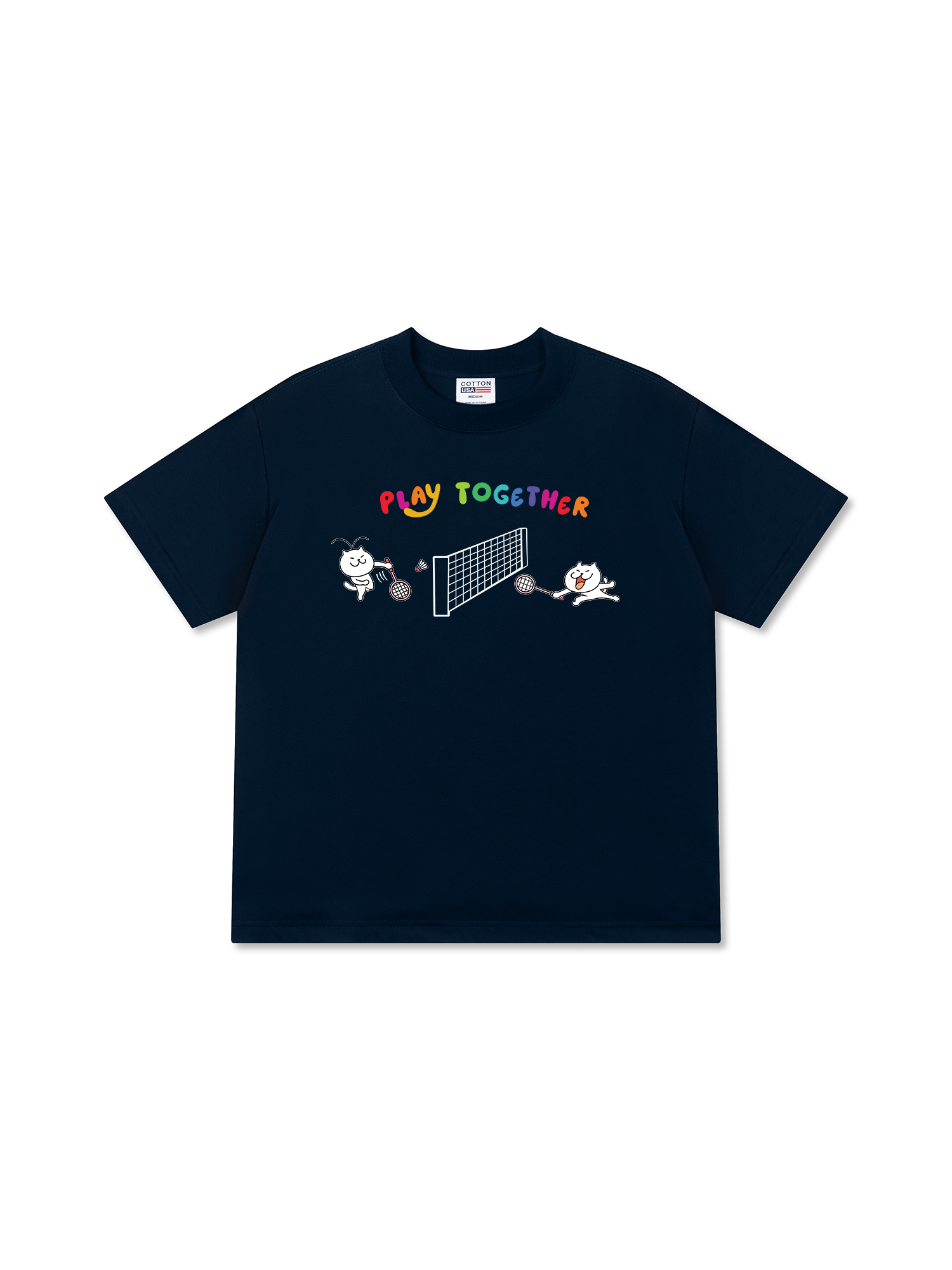 Áo Thun Relaxed Fit Badminton Play Together