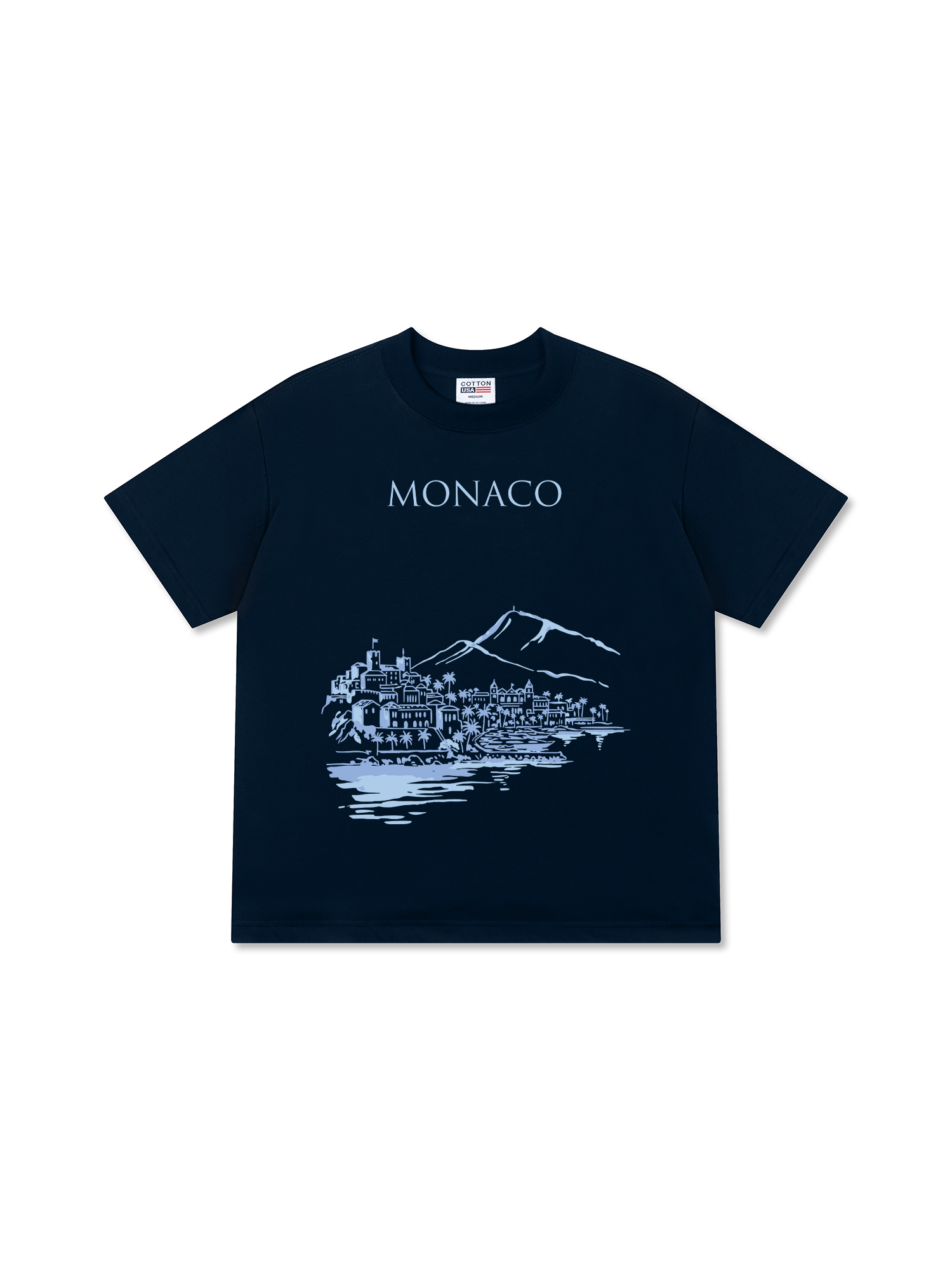 Áo Thun Relaxed Fit City Monaco