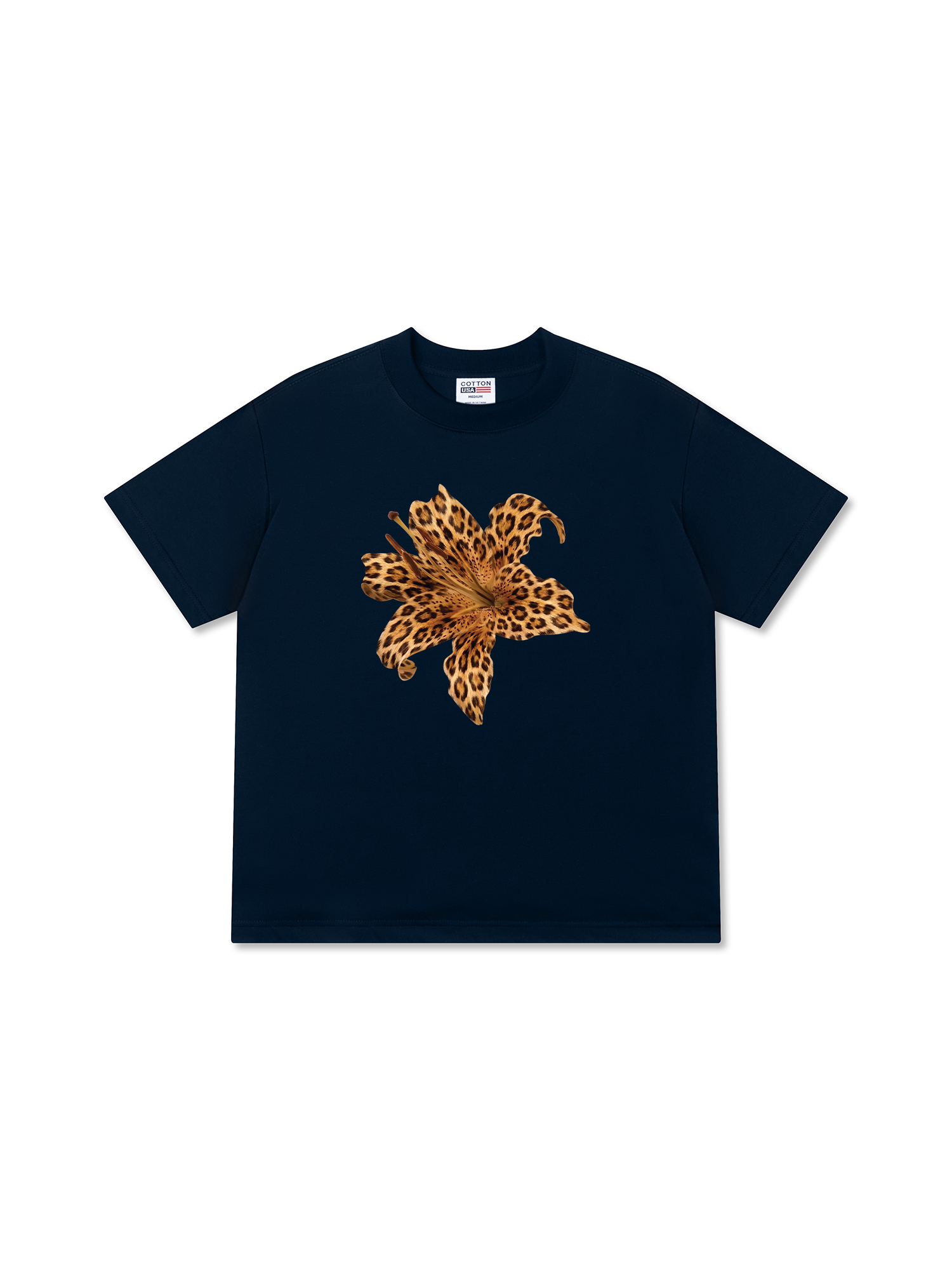Áo Thun Relaxed Fit Urban Leopard Flower