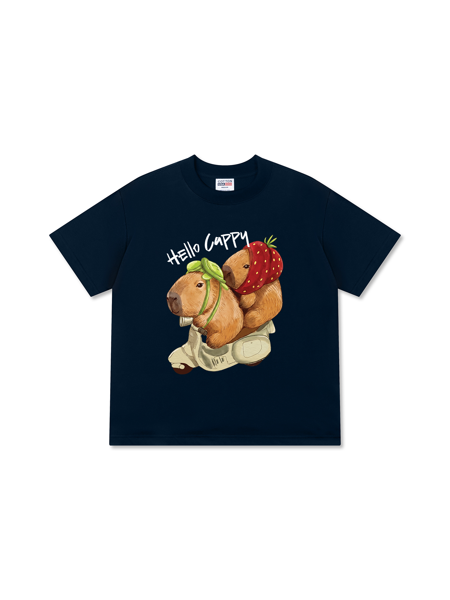 Áo Thun Relaxed Fit Farm Hello Cappy