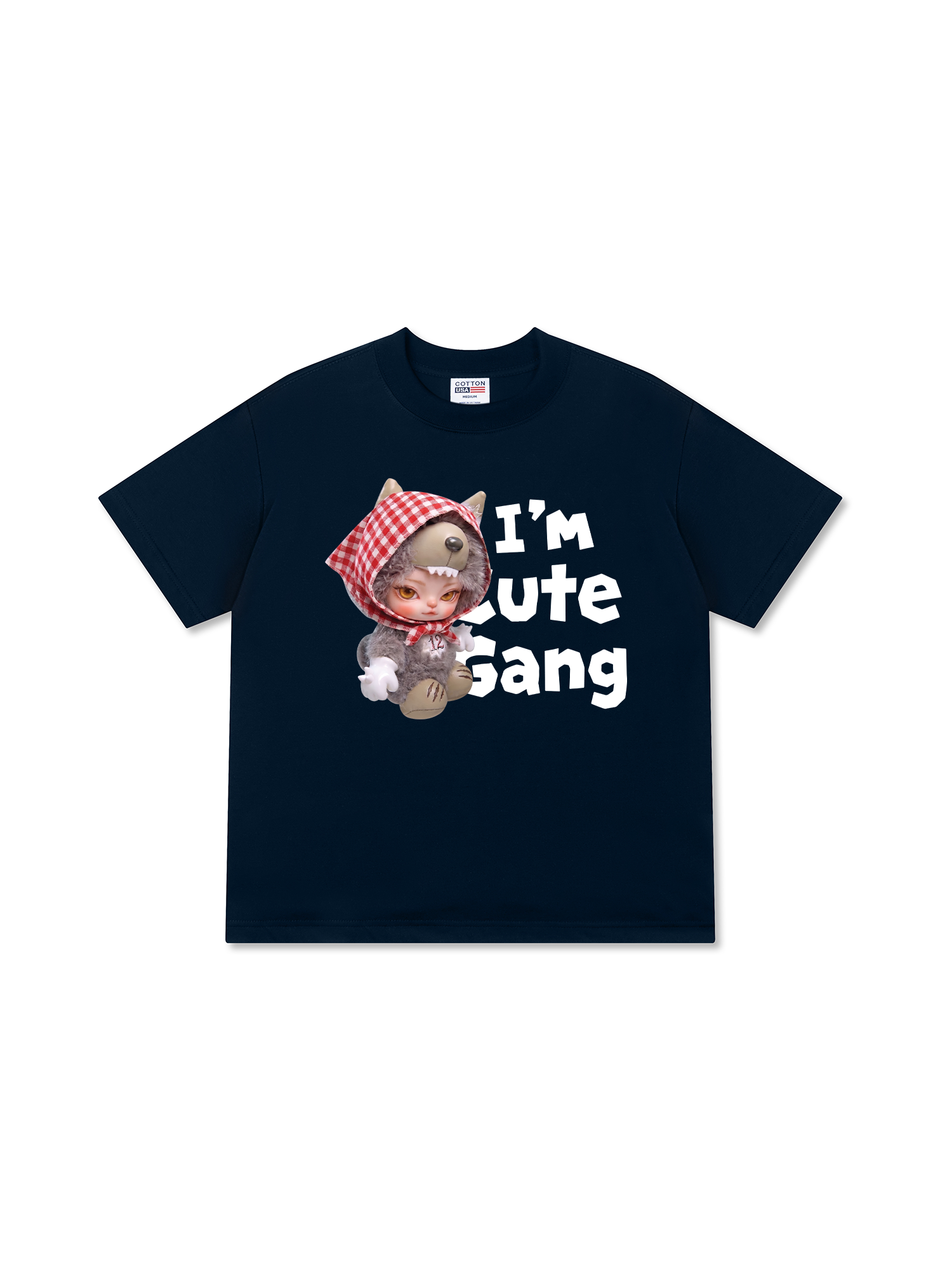 Áo Thun Relaxed Fit Cute Gang I'm Cute
