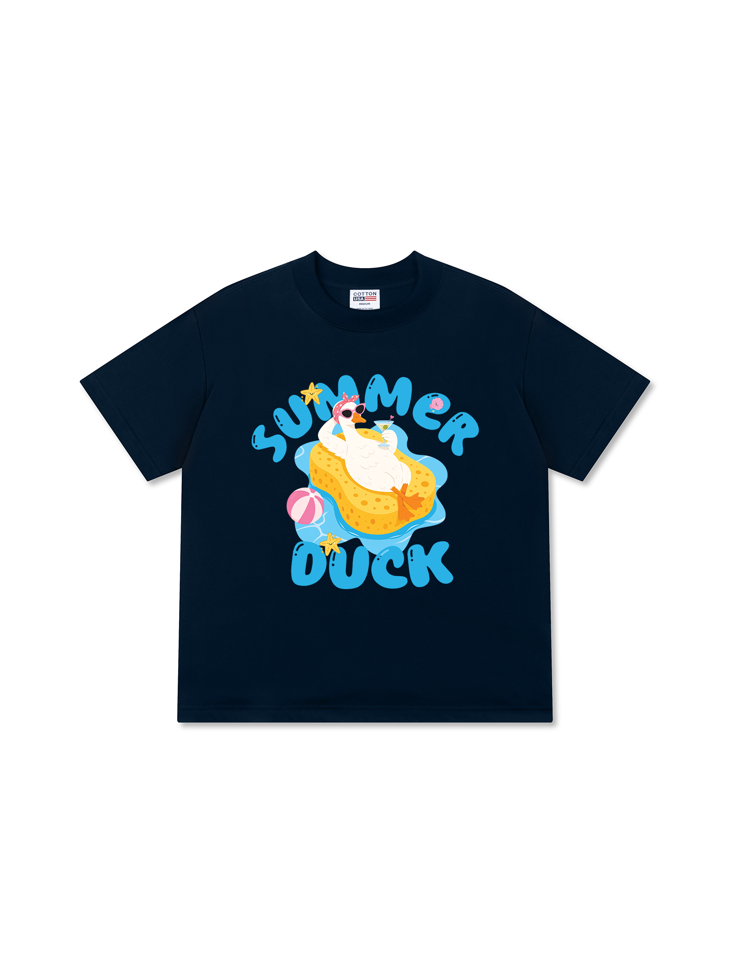 Áo Thun Relaxed Fit Farm Summer Duck