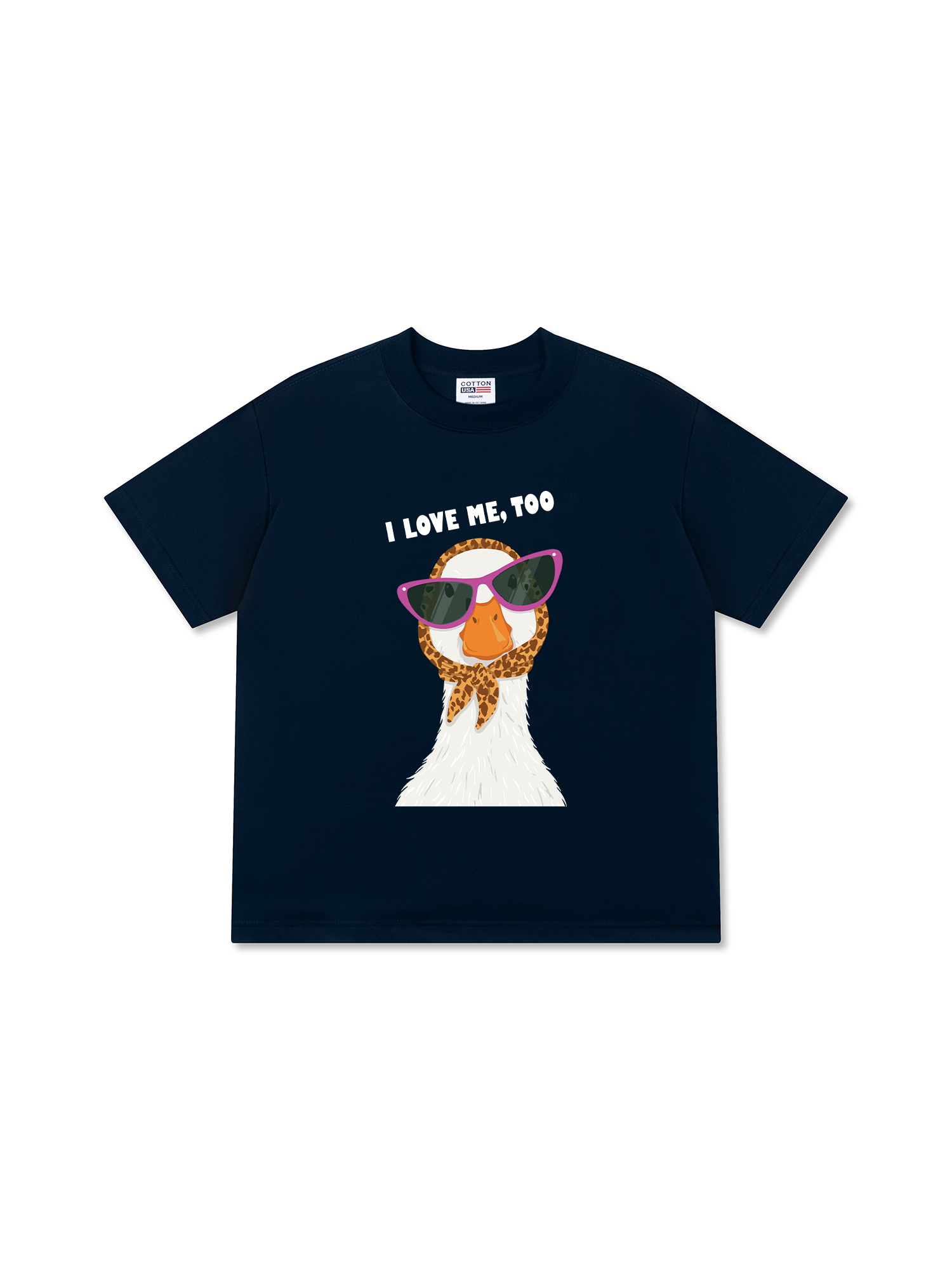 Áo Thun Relaxed Fit Farm Lady Duck I Love Me Too