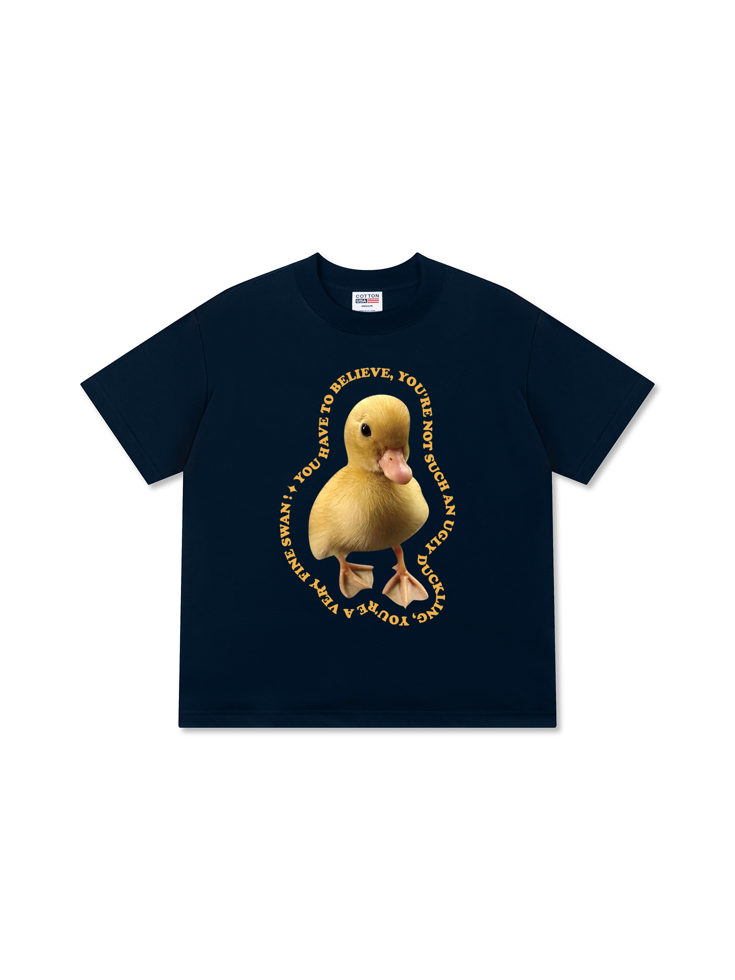 Áo Thun Relaxed Fit Farm Baby Yellow Duck