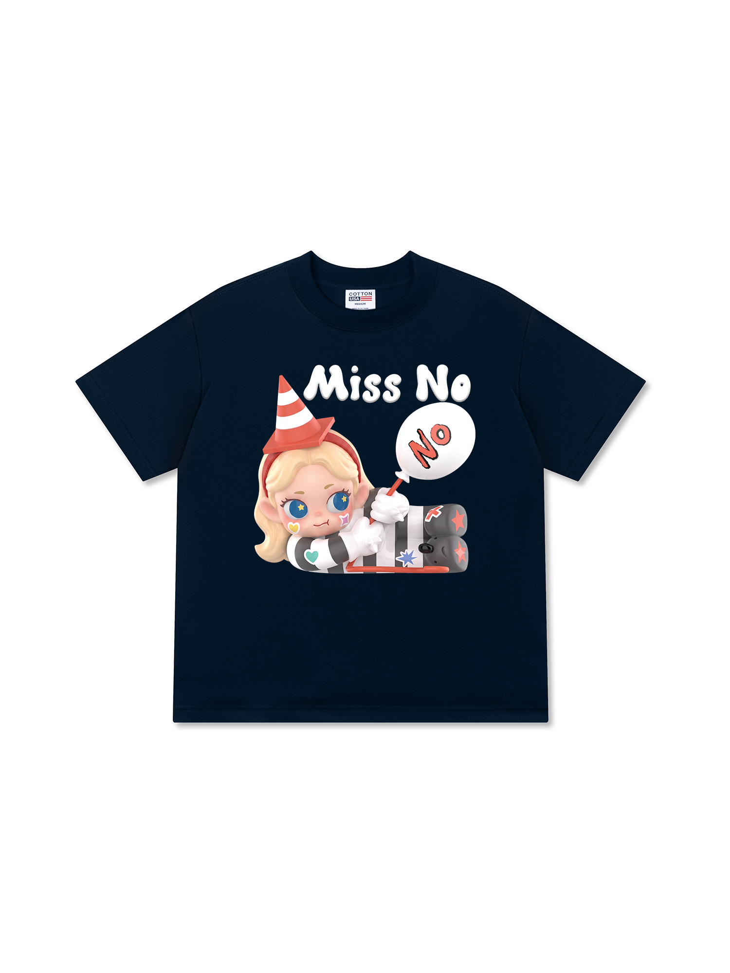 Áo Thun Relaxed Fit Cute Gang Miss No