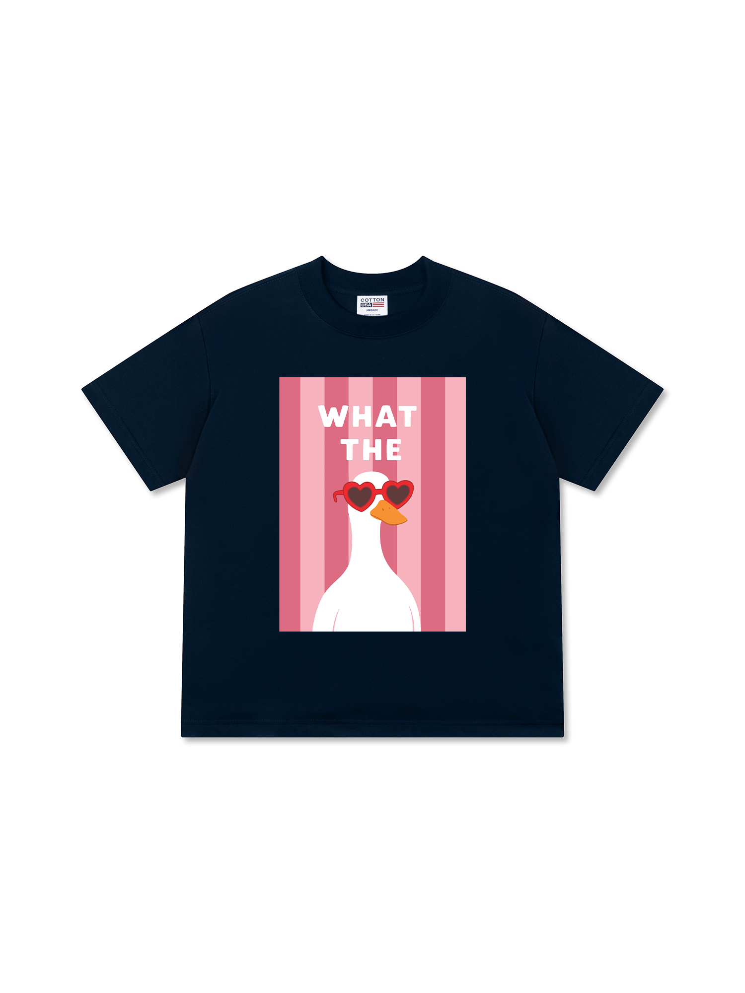 Áo Thun Relaxed Fit Farm What The Duck Striped