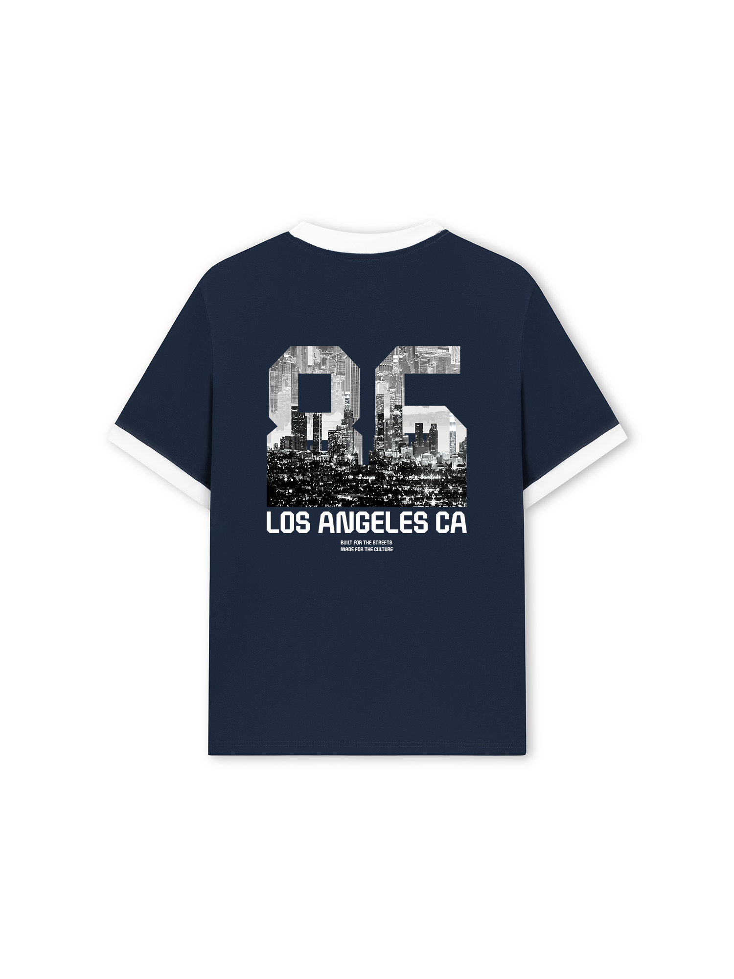 Áo Thun Ringer Relaxed Fit City LOS ANGELES DIVISION