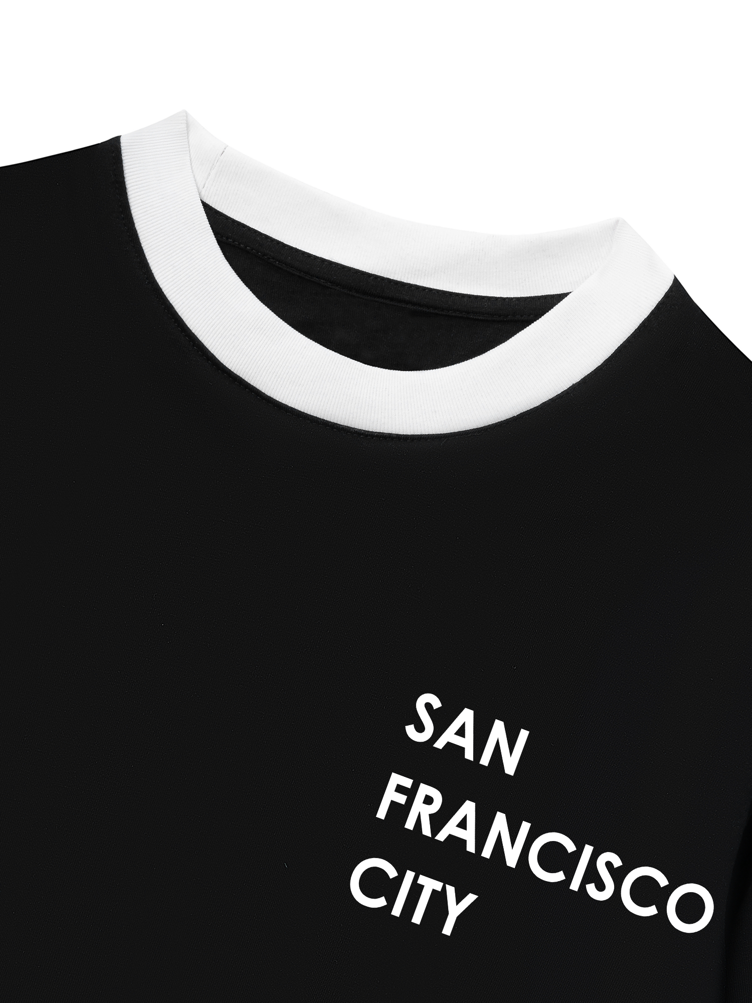 Áo Thun Ringer Relaxed Fit City SAN FRANCISCO
