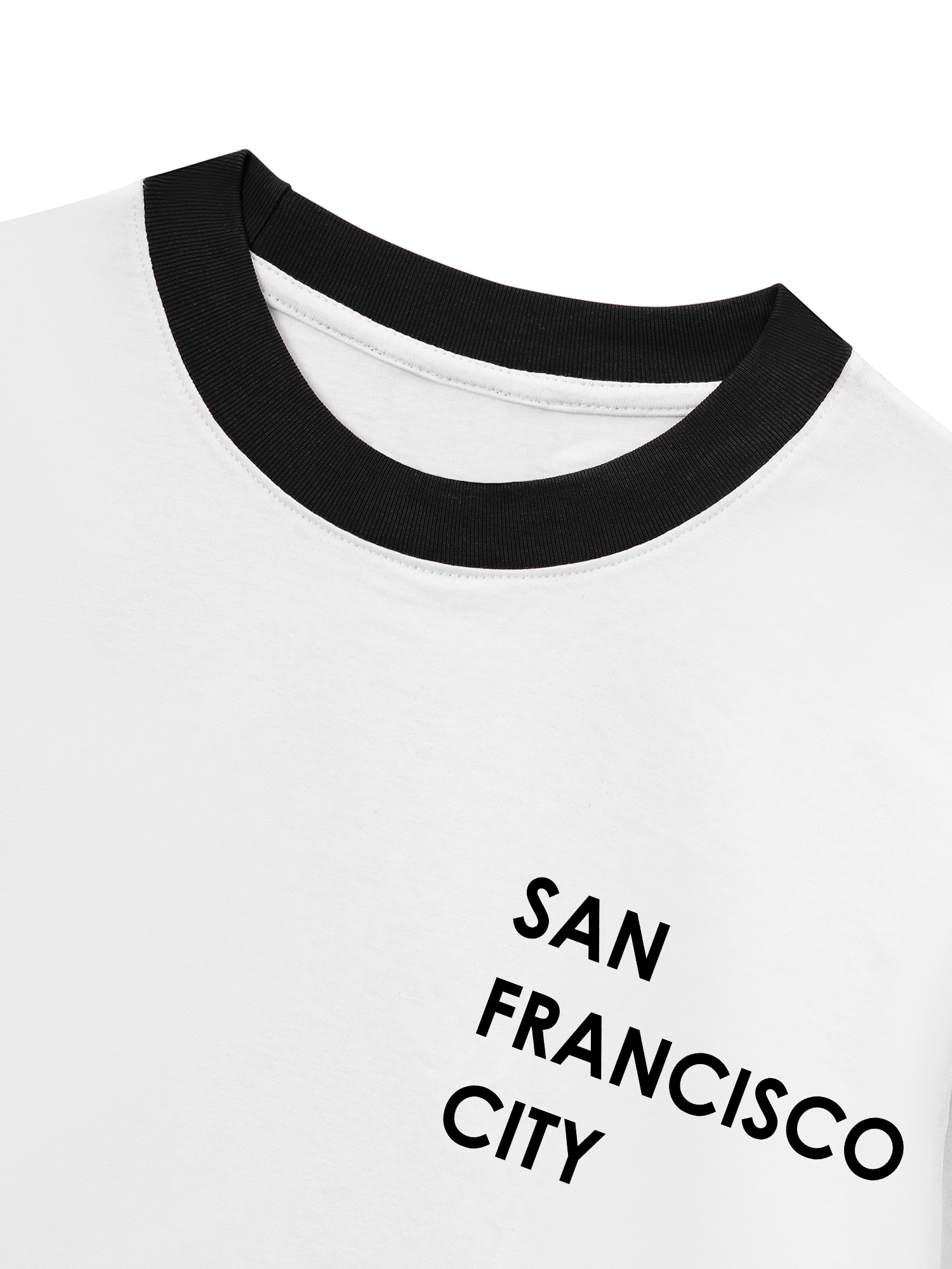 Áo Thun Ringer Relaxed Fit City SAN FRANCISCO