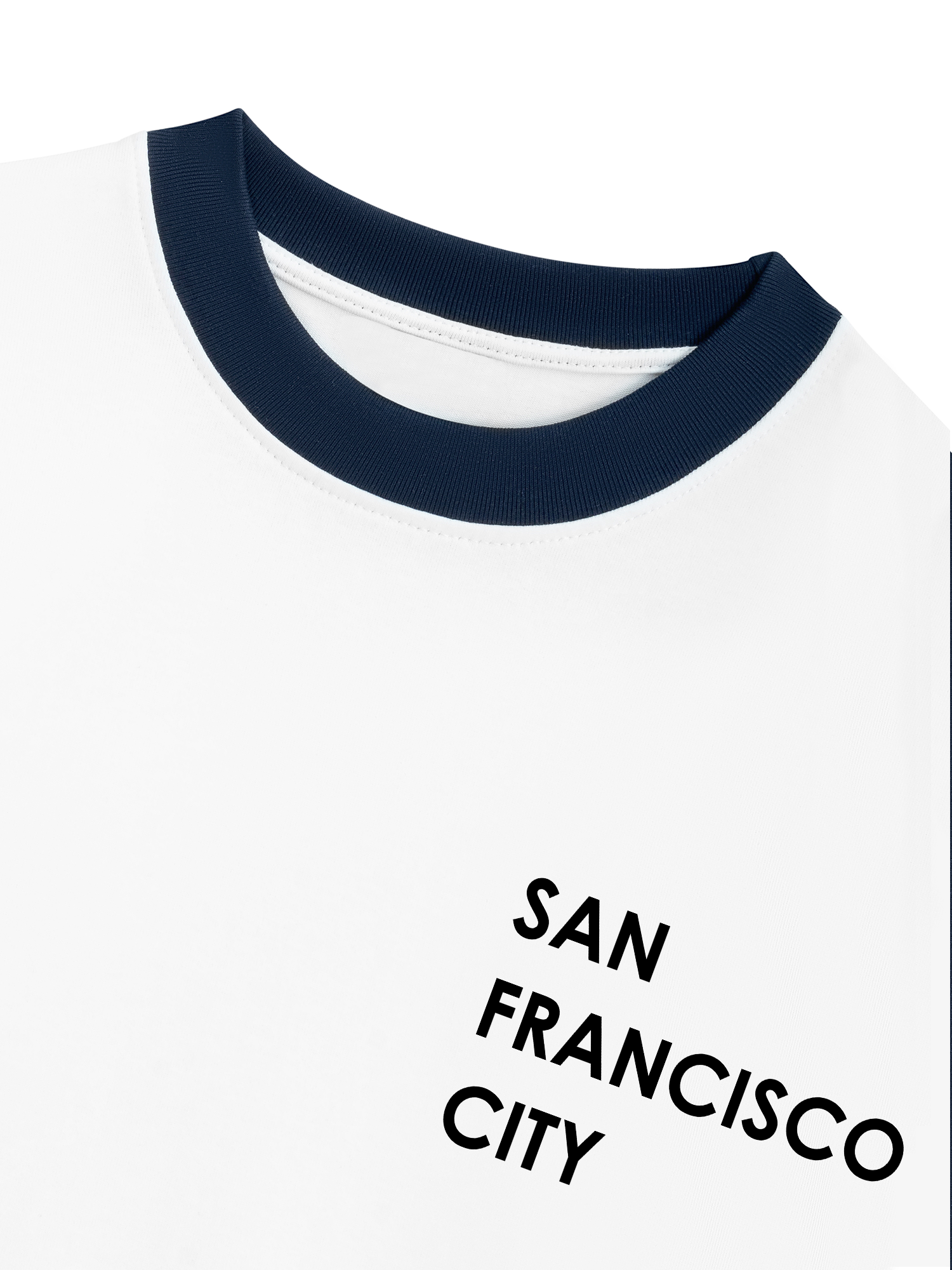 Áo Thun Ringer Relaxed Fit City SAN FRANCISCO