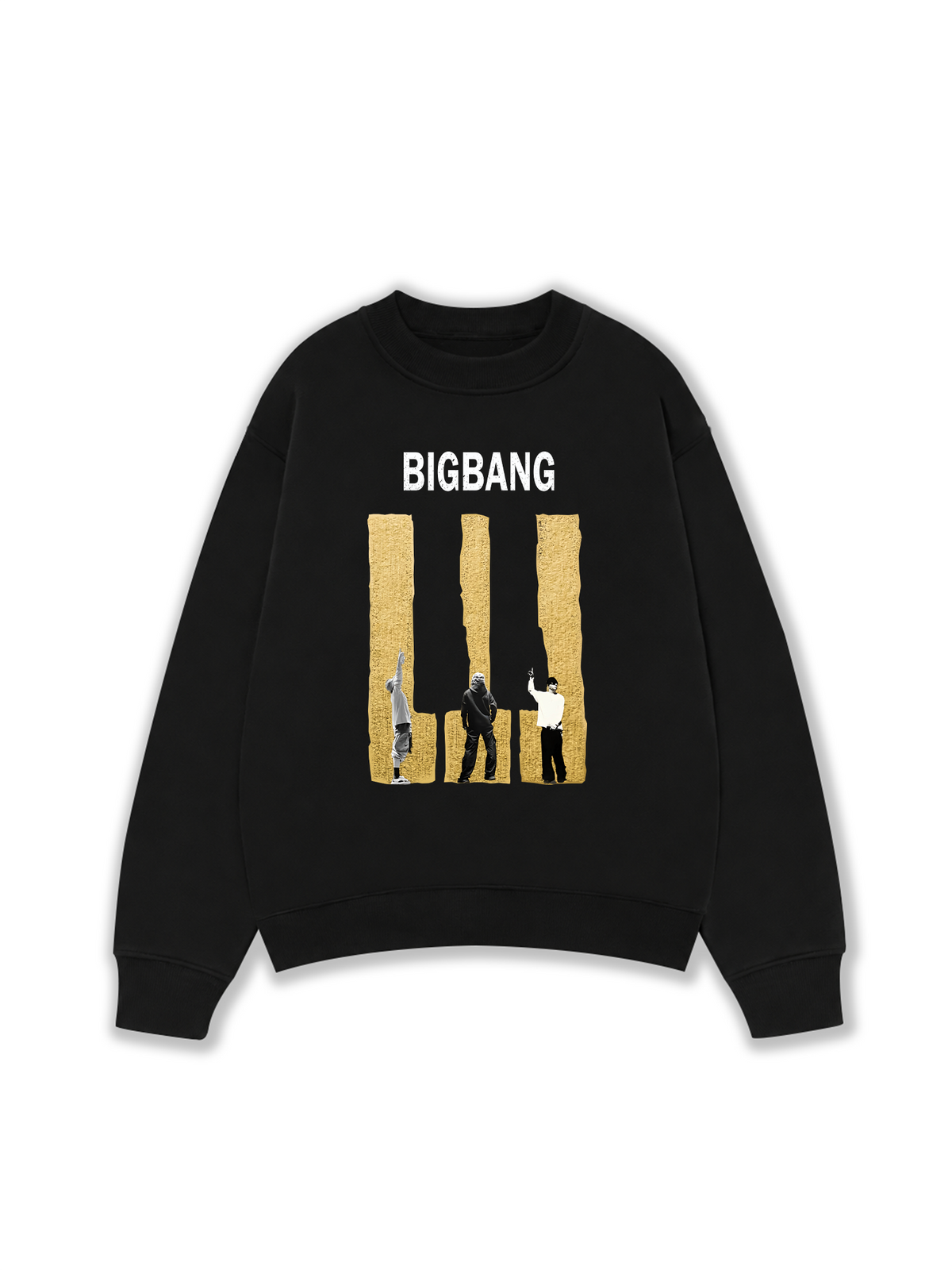 Áo Sweater Nỉ Hai Da Idols Big Bang Three Kings