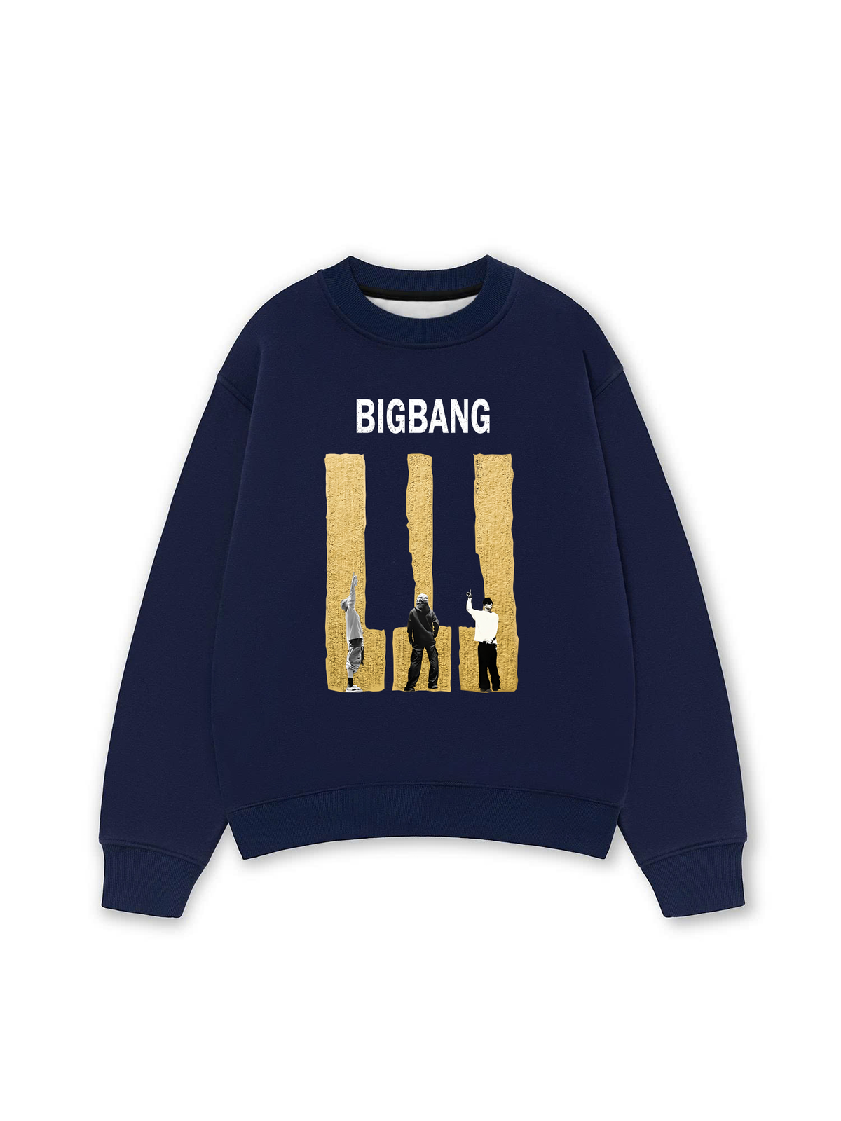 Áo Sweater Nỉ Hai Da Idols Big Bang Three Kings
