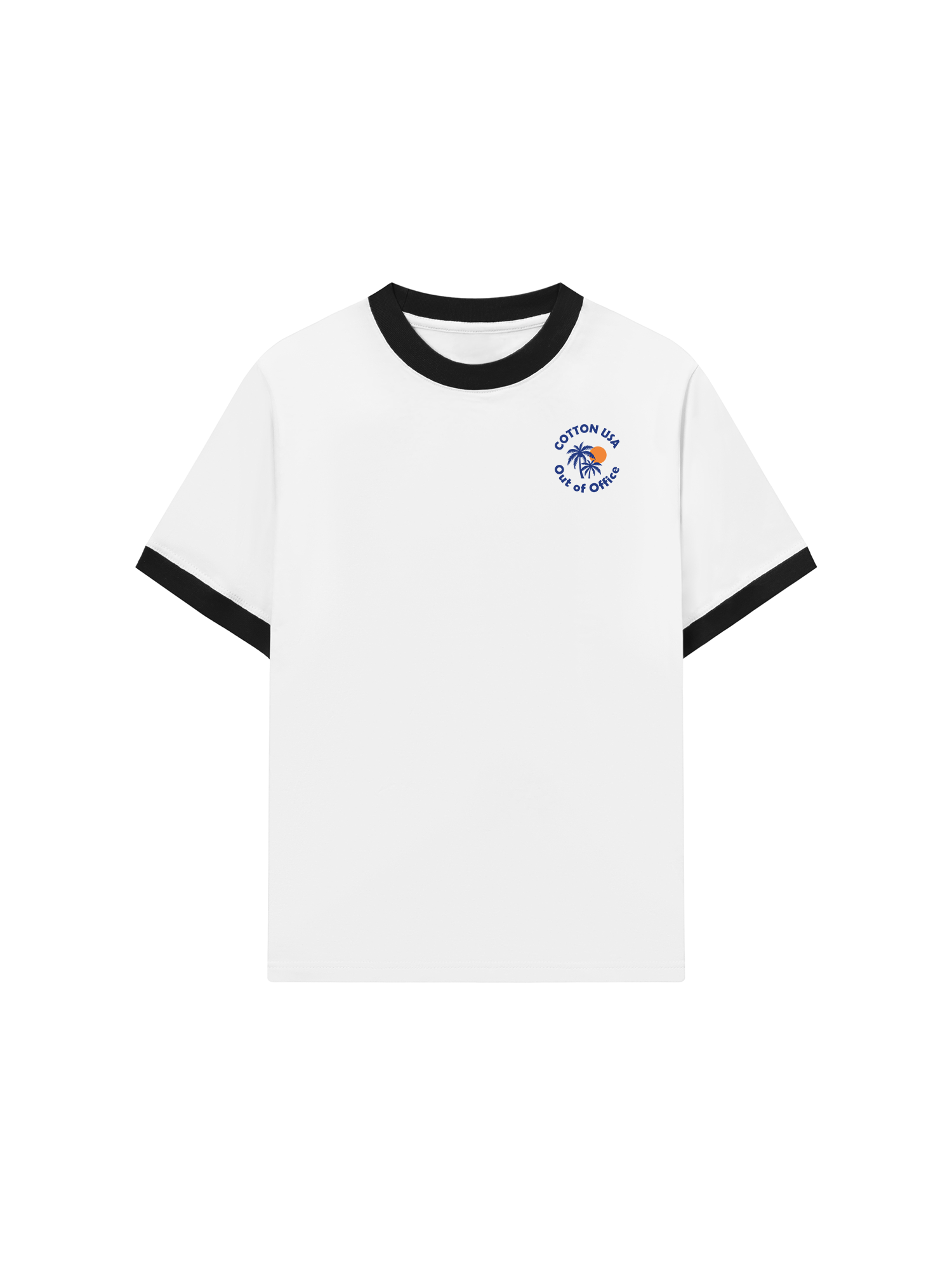 Áo Thun Ringer Relaxed Fit Tropical Vacation