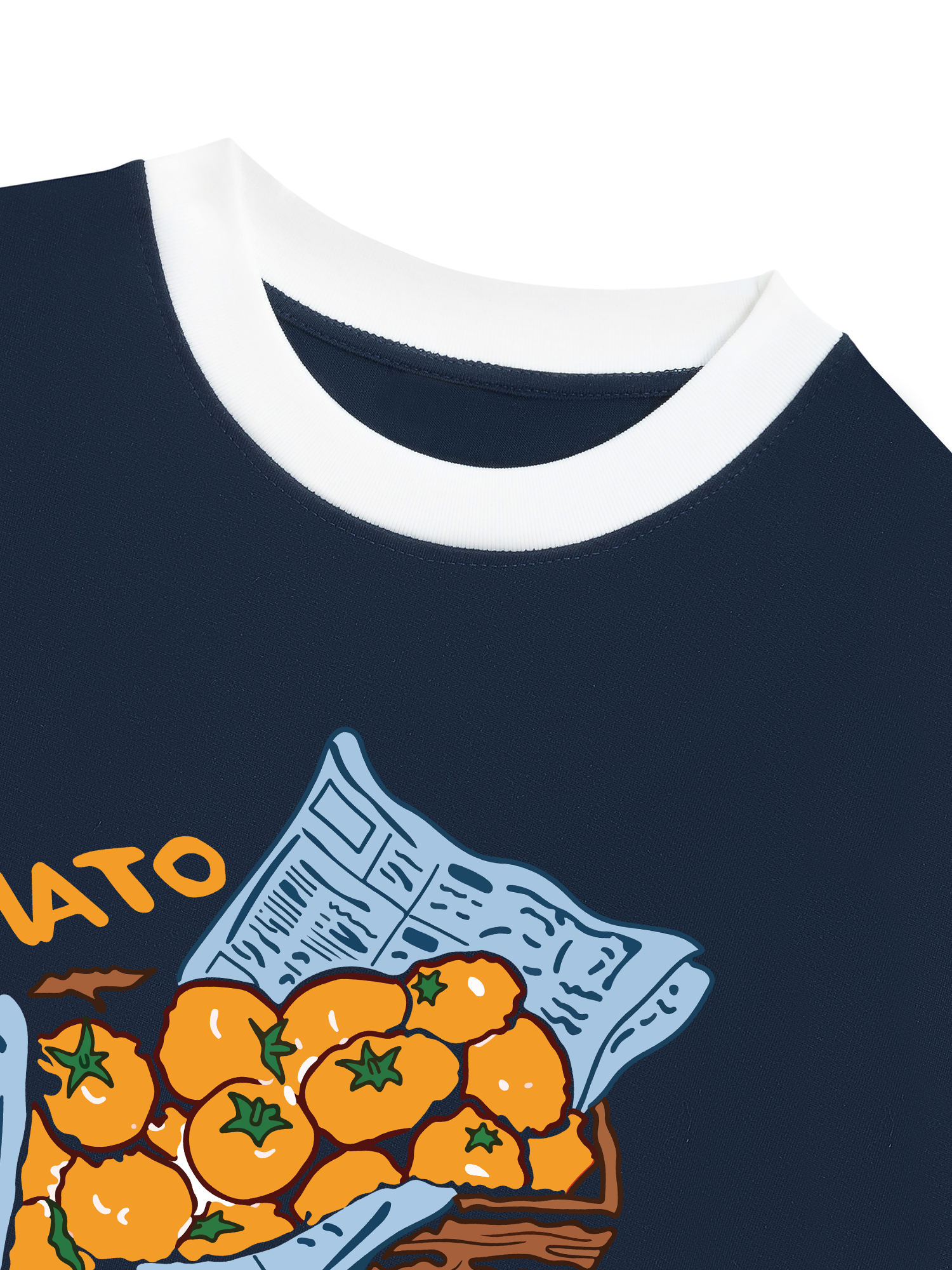 Áo Thun Ringer Relaxed Fit Tropical Tomatoes