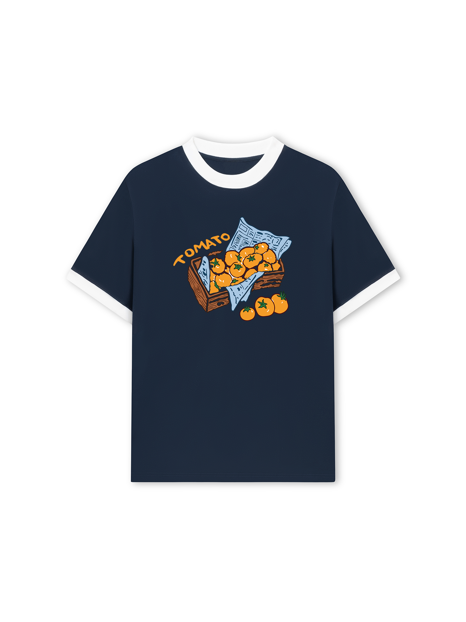 Áo Thun Ringer Relaxed Fit Tropical Tomatoes