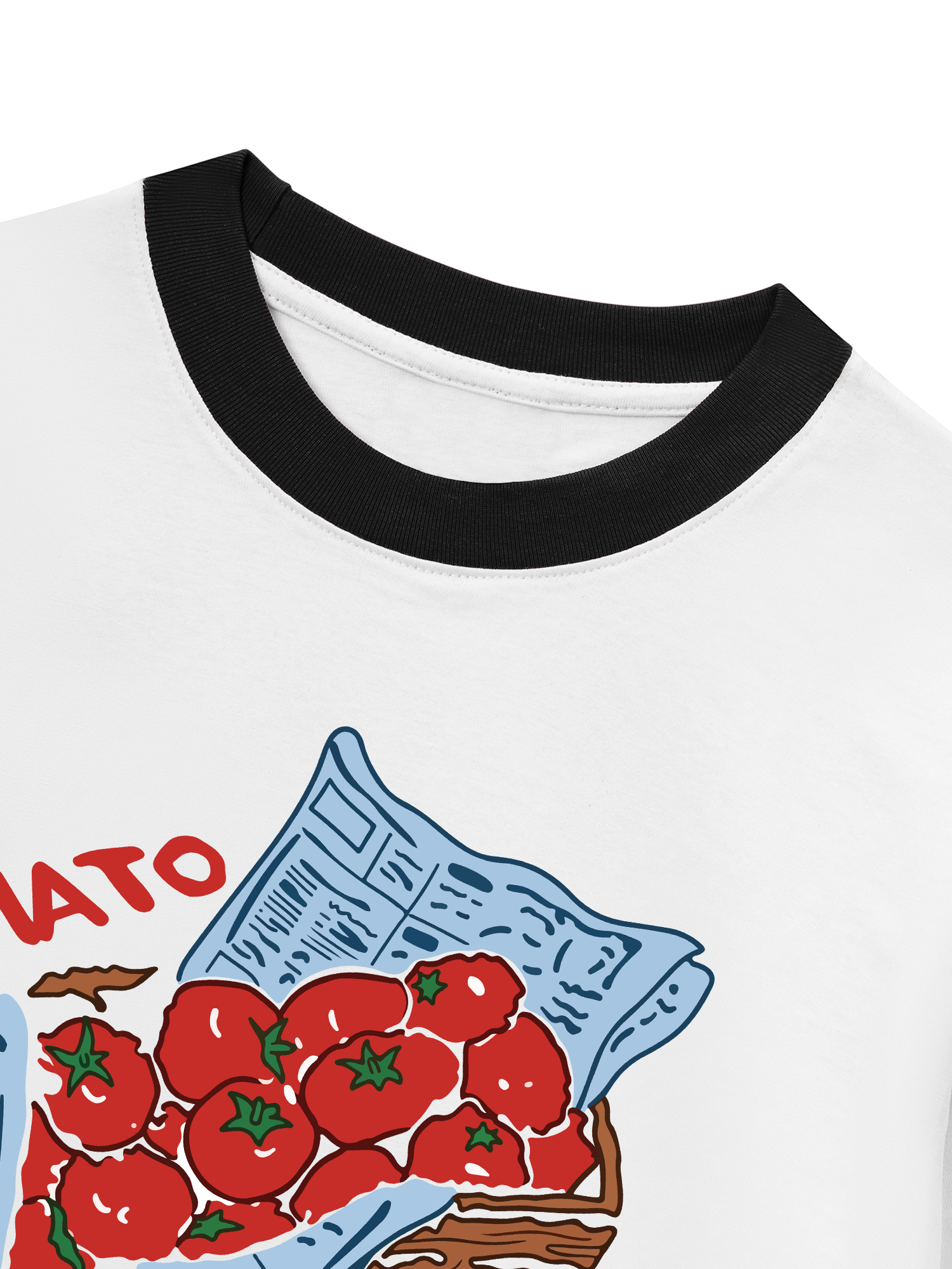 Áo Thun Ringer Relaxed Fit Tropical Tomatoes