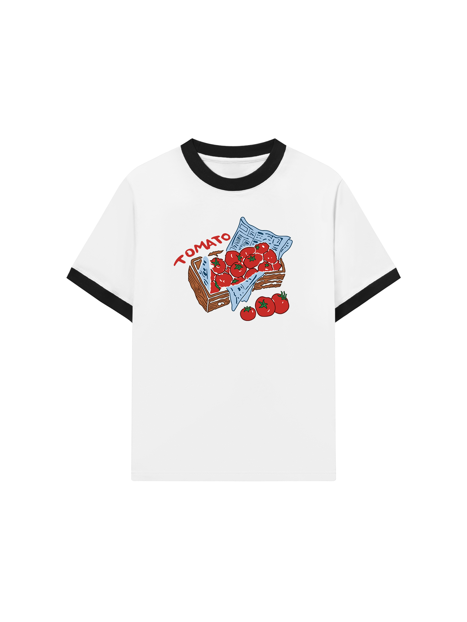 Áo Thun Ringer Relaxed Fit Tropical Tomatoes