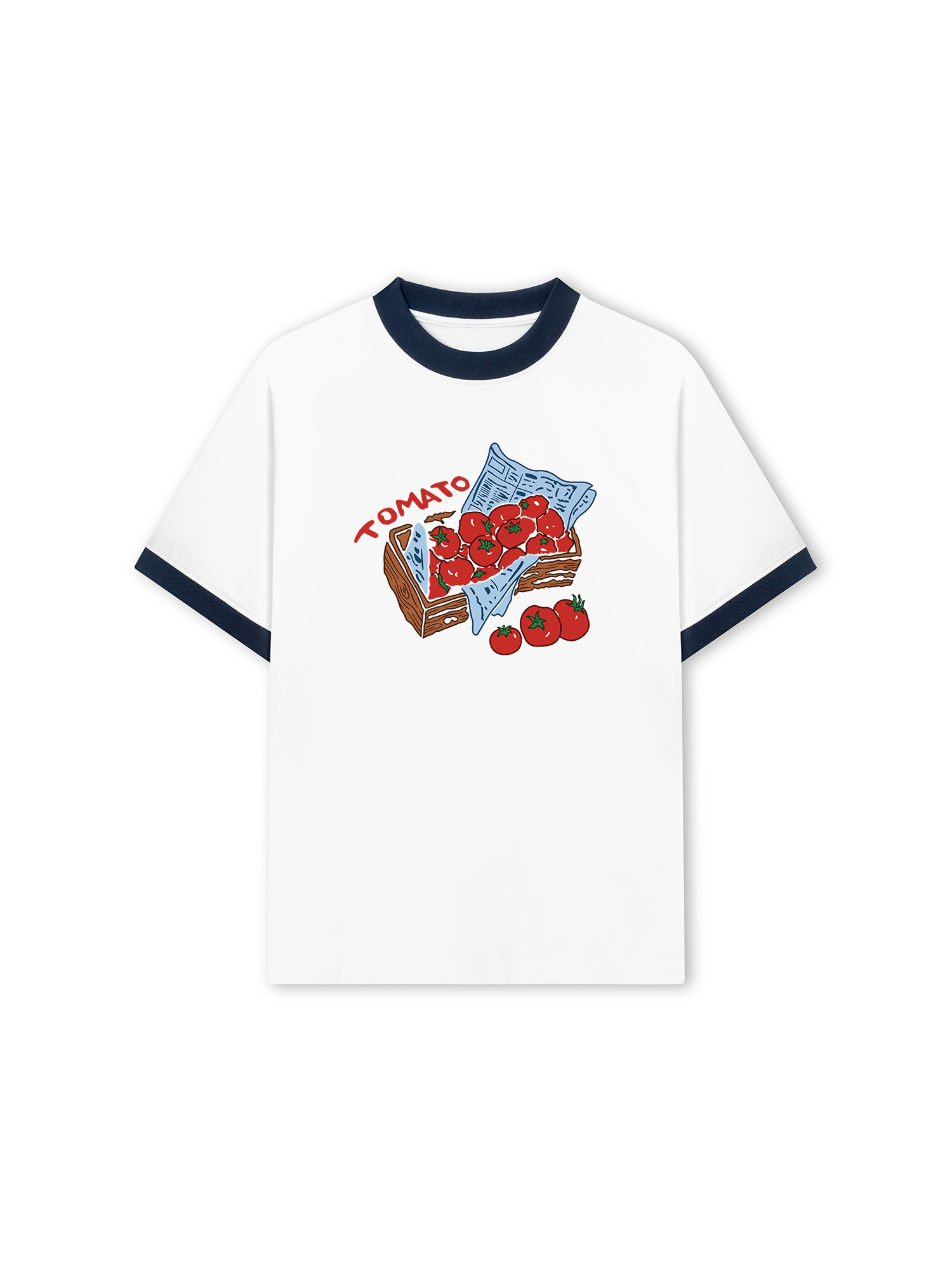 Áo Thun Ringer Relaxed Fit Tropical Tomatoes