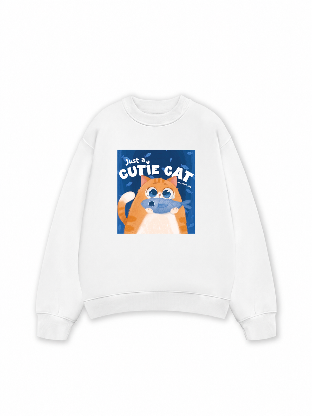 Áo Sweater Nỉ Hai Da Soft Paw Just A Cat