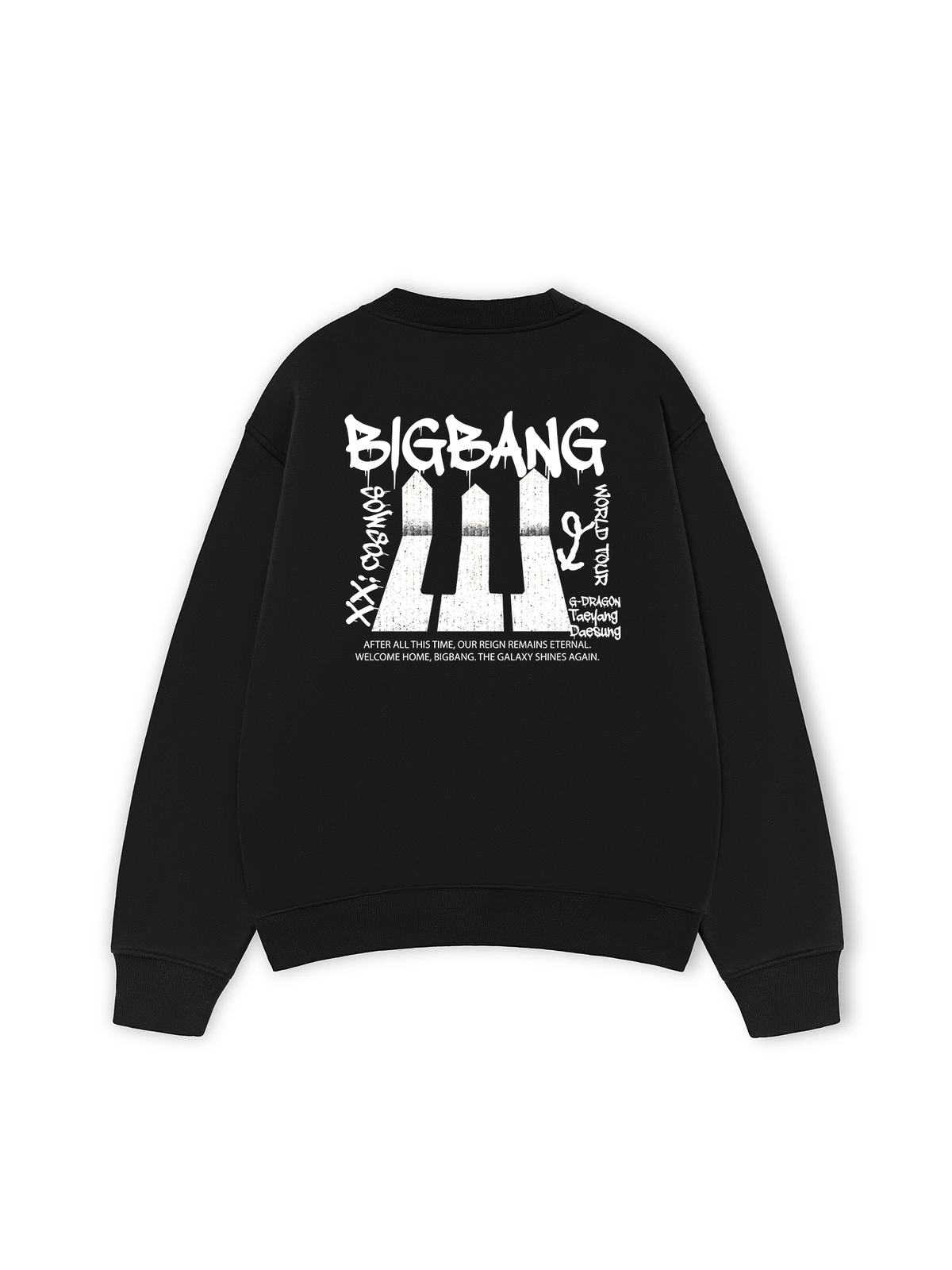 Áo Sweater Nỉ Hai Da Idol Bigbang XX Cosmos